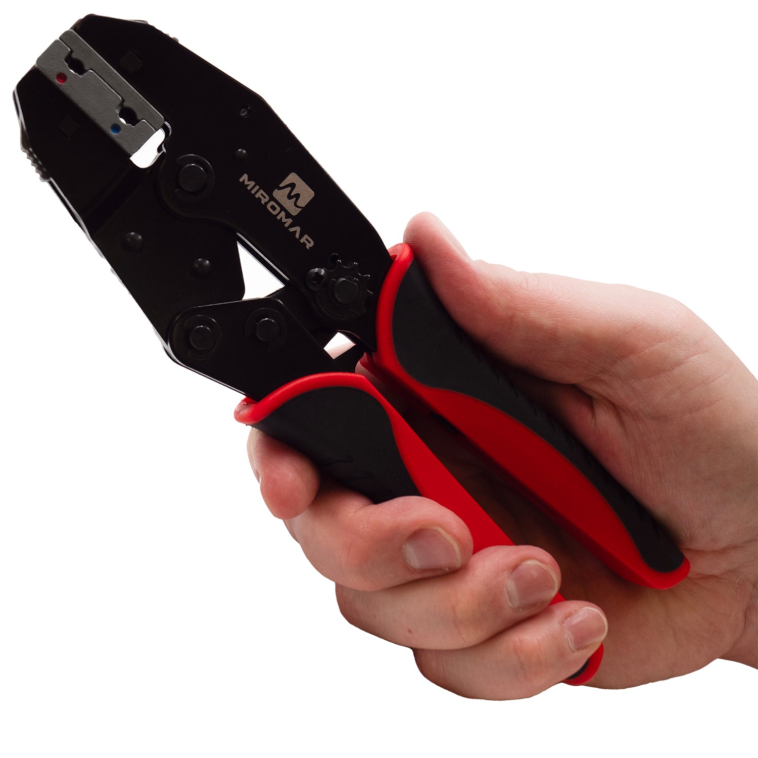 De cambio rápido Juego de herramienta y matriz para Insulated Terminales tipo bandera (22 a 14 AWG) - QC3C4
