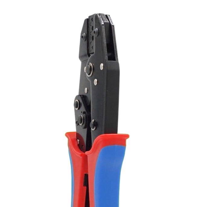 FDT10044 - 24 a 10 AWG Open Barrel Conectores Herramienta de crimpado, Faston B-Type, 1 pieza