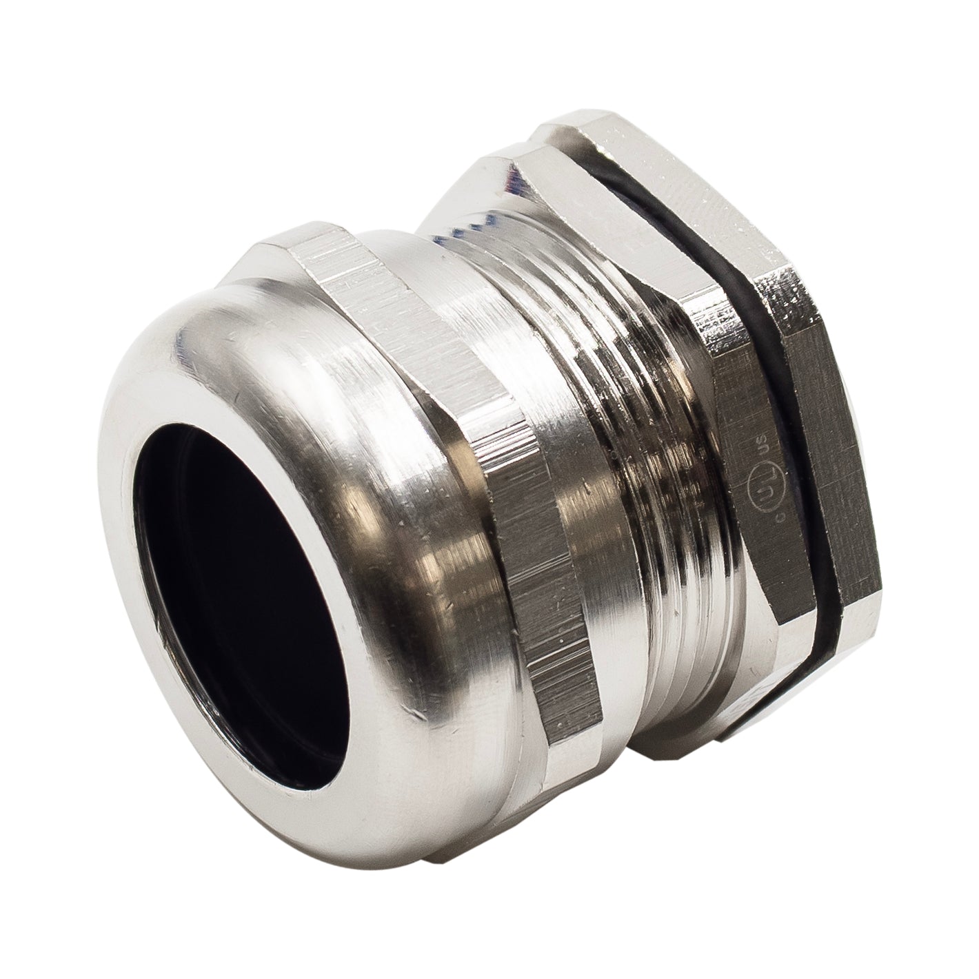 P2925BR - PG29 Thread Plated Brass Cable Gland, Range: 11/16" to 1", UL Listed, IP68, IP69K - 1 Piece
