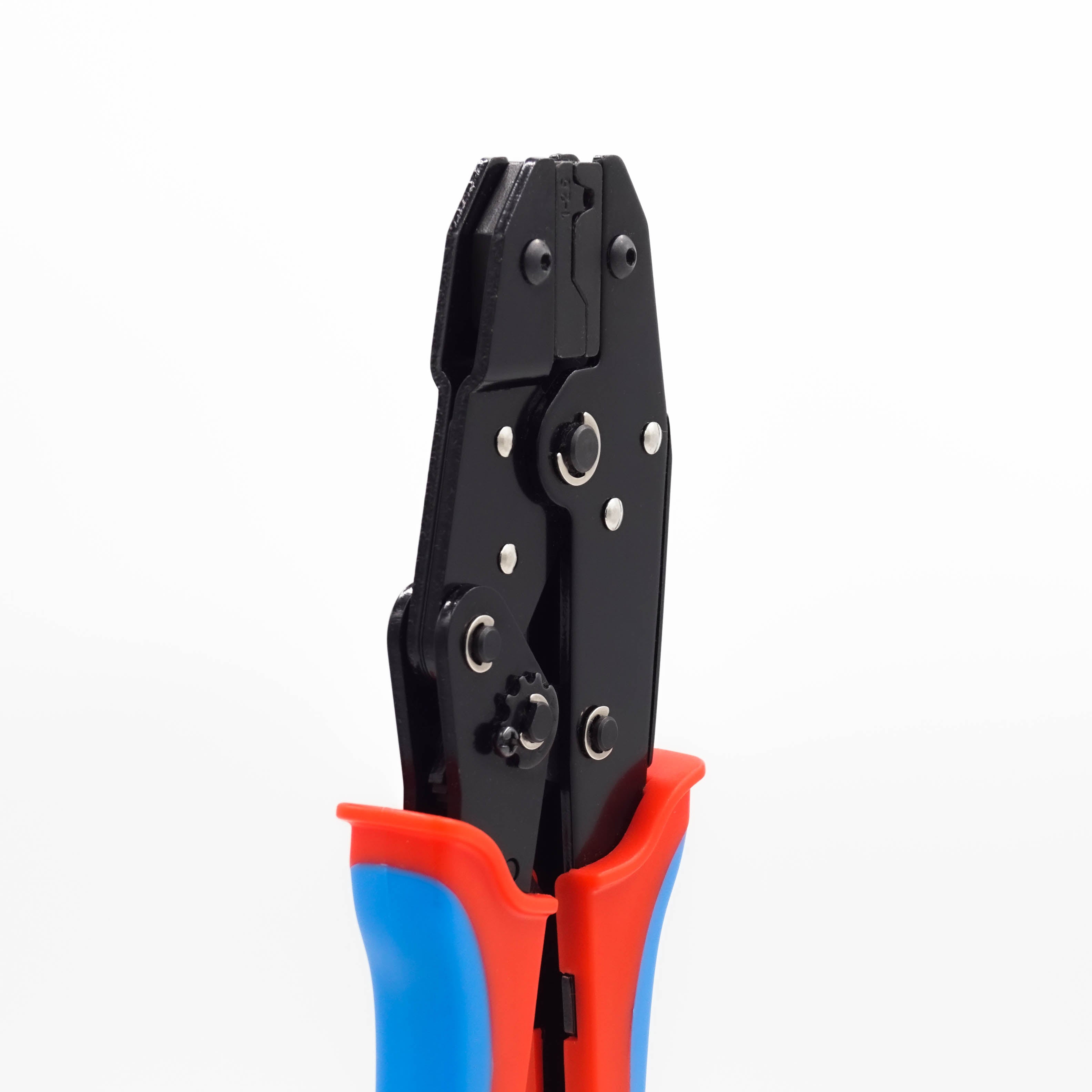 FDT10055 - 18 to 14 AWG Non Insulated Flag Terminal Crimping Tool, Ratcheting, 1 Piece