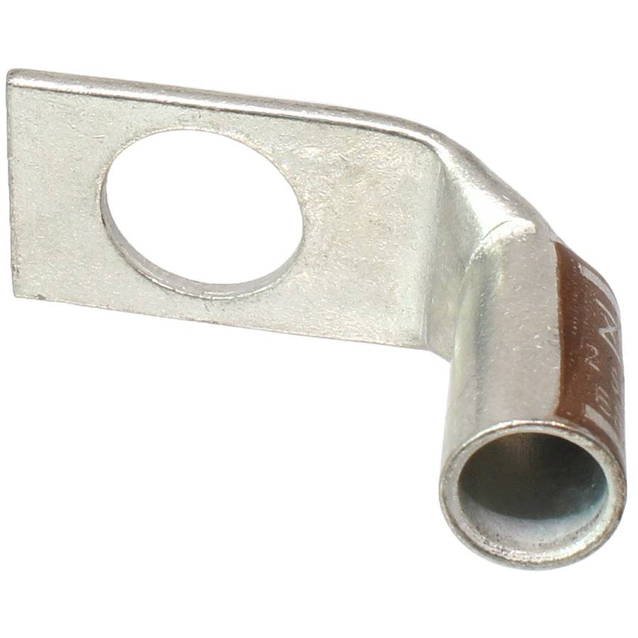 SBF212 - 90 Degree Barril corto Terminal de compresión - 2 AWG - 1/2" Orificio