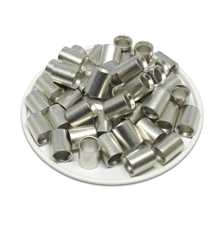 6 AWG Sin aislamiento Parallel Conectores, 7/16" Longitud, UL Approved, 50 piezas - PNT14