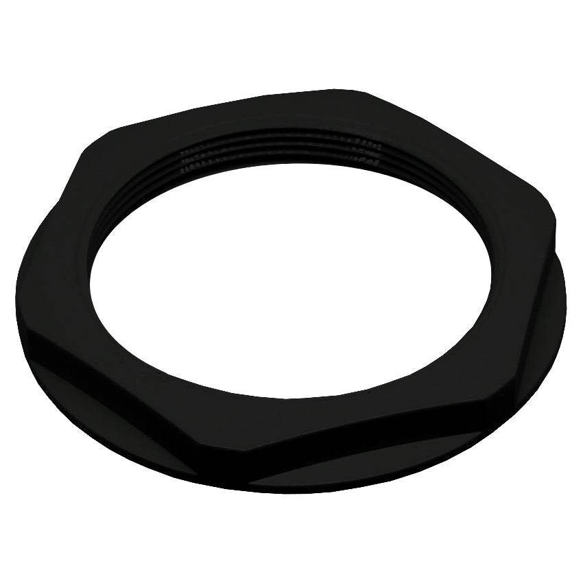 M75B-LN - M75 Rosca De nailon Lock Nut para Metric Prensaestopas, Negro, UL Approved, 1 pieza