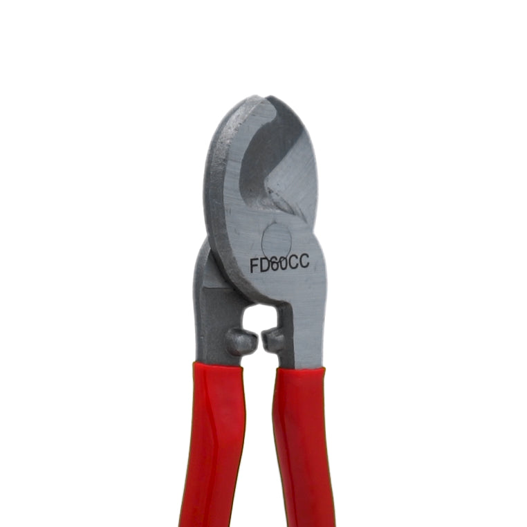 FD60CC - 2 AWG a 2/0 AWG Cable Cutting Herramienta, De acero Build con PVC Soft Grips, 1 pieza