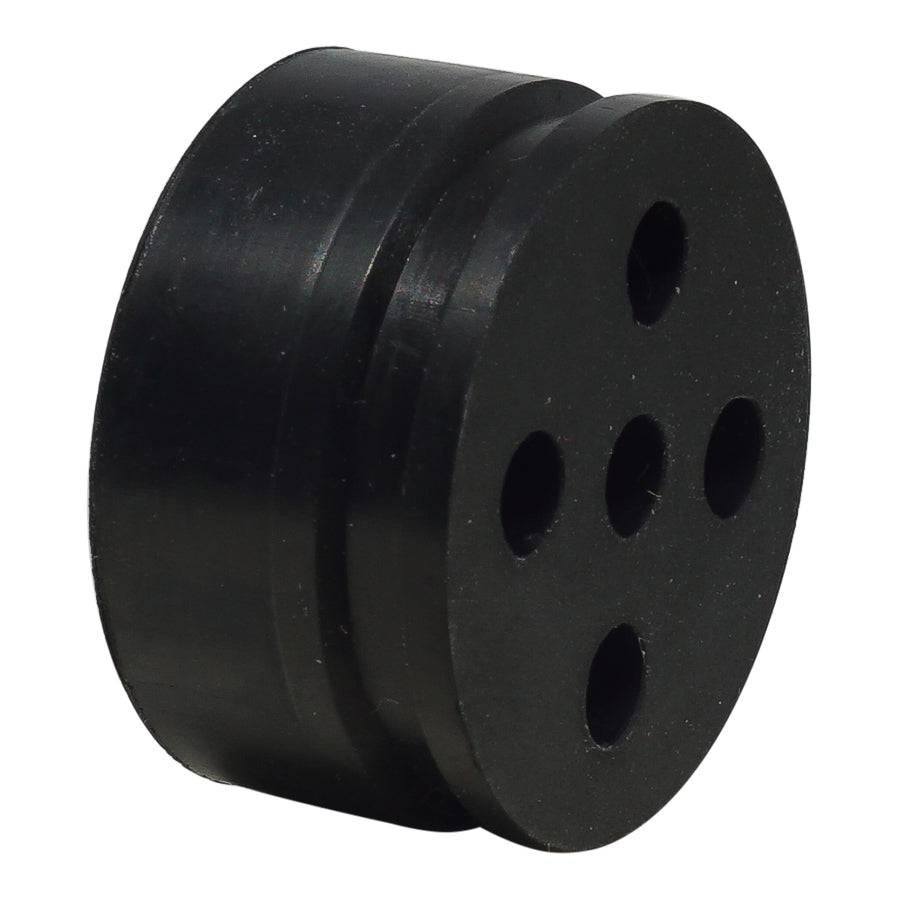 MHS1033 - Cable Gland Multi Hole Seals, Sizes: NPT3/4", PG21, M25, 5-Hole x 4mm, IP68, 1 Piece