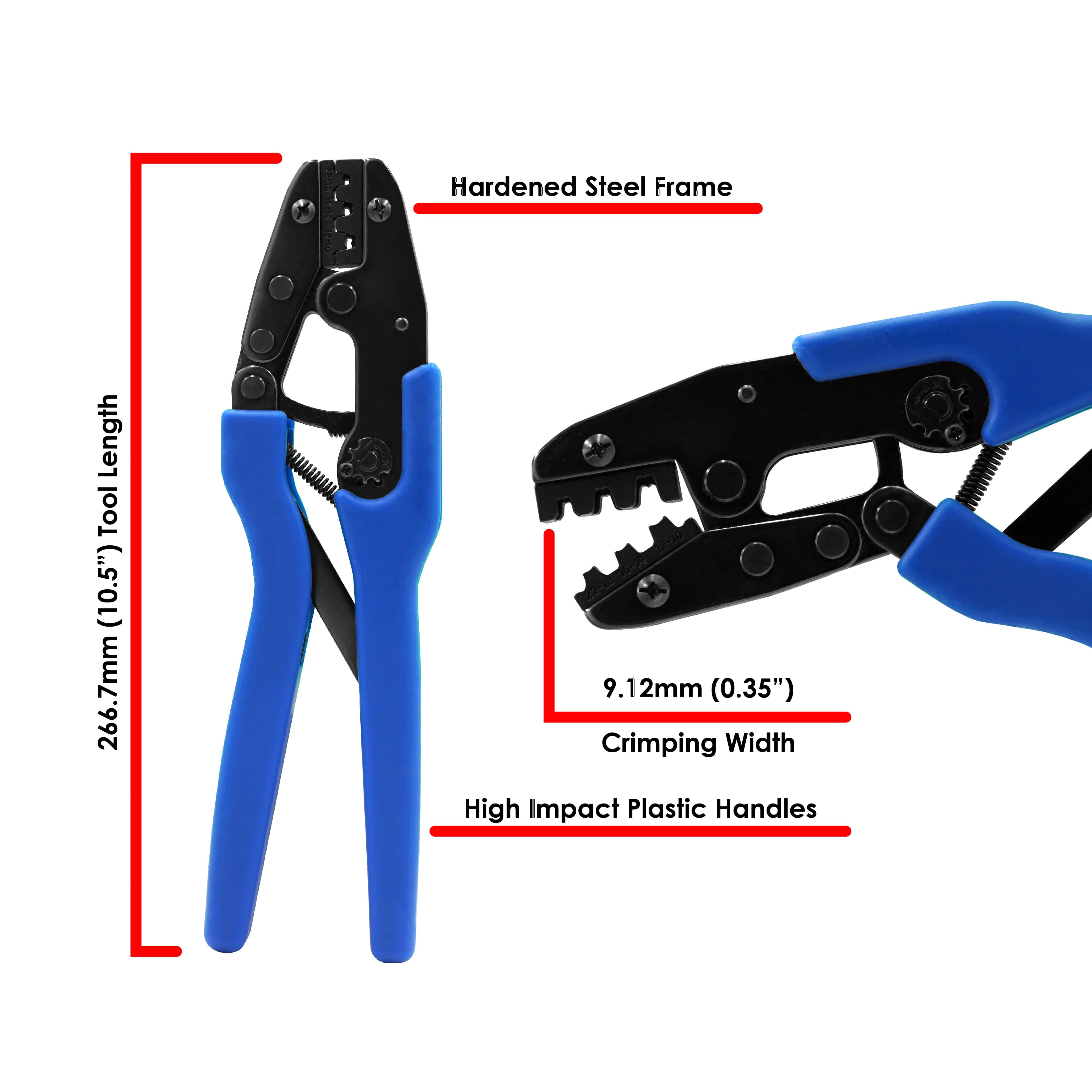 KST2000D-1306 - UL Approved Open Barrel Terminal Herramienta de crimpado - 22-10 AWG