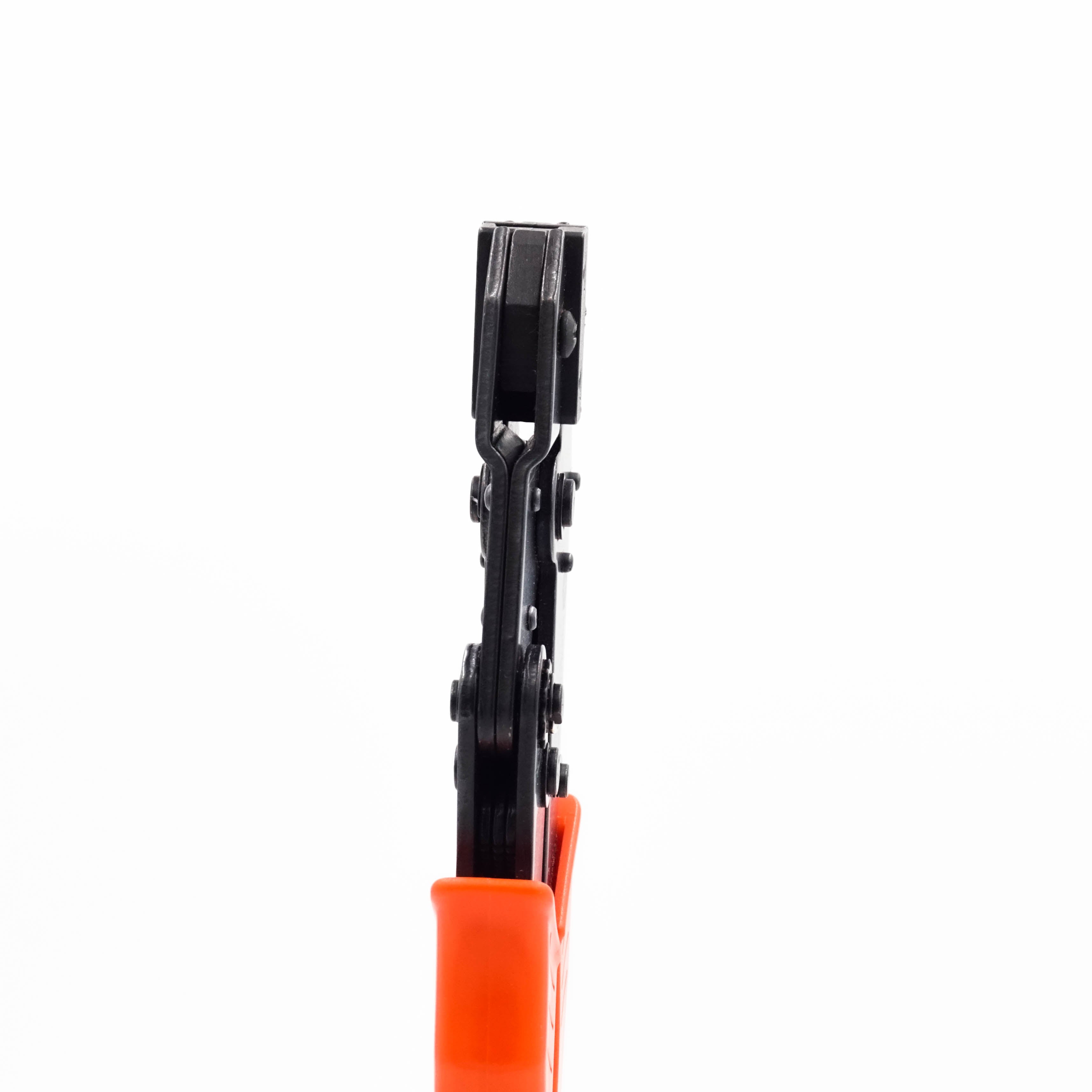 FDT10053 - 22 a 14 AWG Insulated Flag Terminal Herramienta de crimpado, Ratcheting, 1 pieza