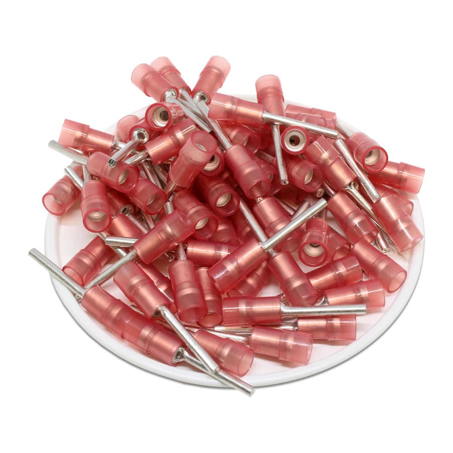 PTNYD1-16 - Con aislamiento de nailon Terminales de pin - 22-16 AWG - Double Crimp