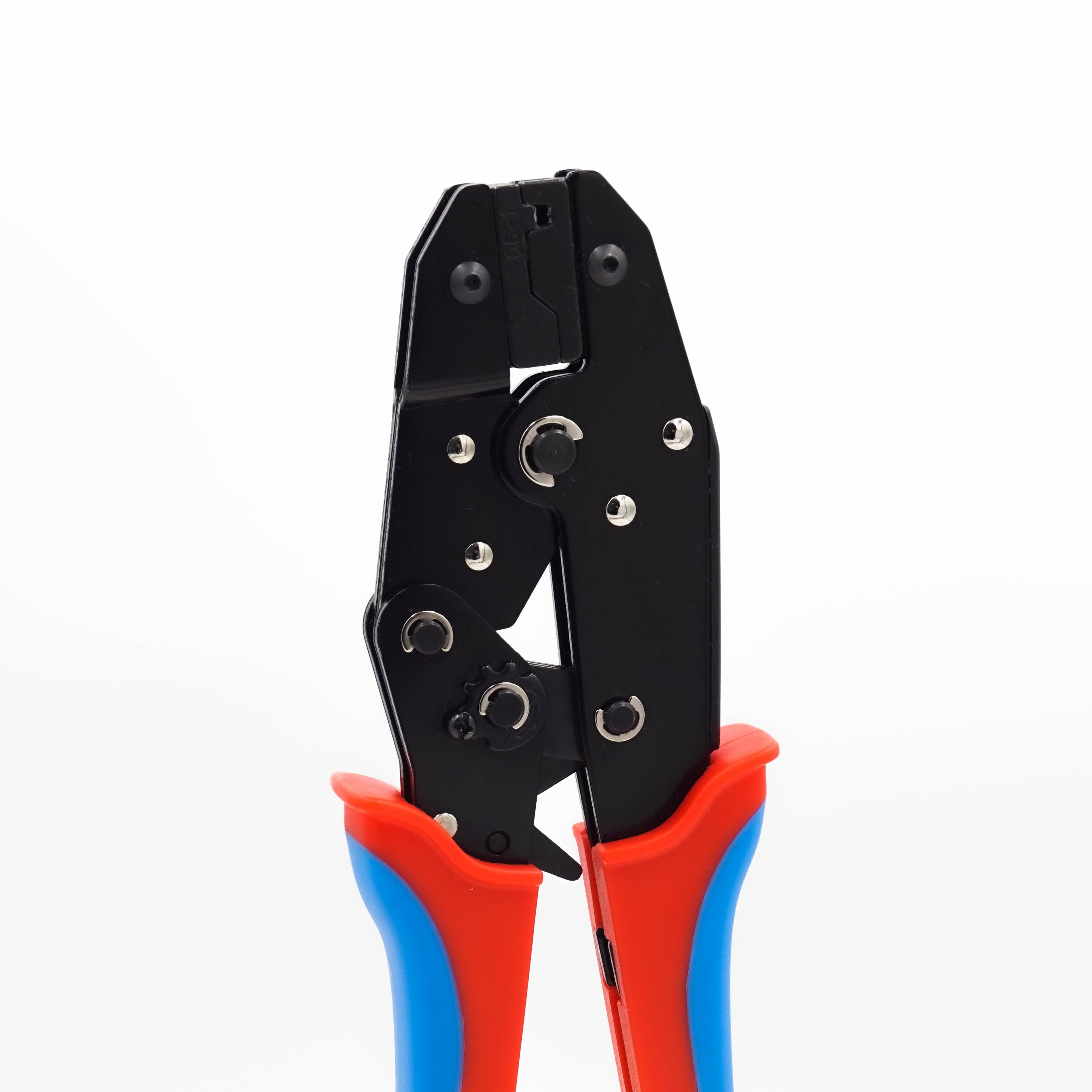 FDT10054 -  22 to 18 AWG Non Insulated Flag Terminal Crimping Tool, Ratcheting, 1 Piece