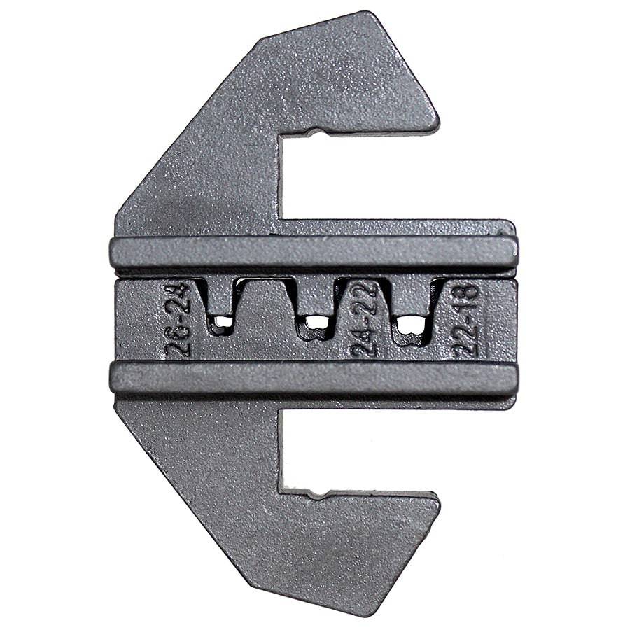 QCD5E1 - 26 to 18 AWG Open Barrel Terminals Quick Change Die Set, 1 Piece
