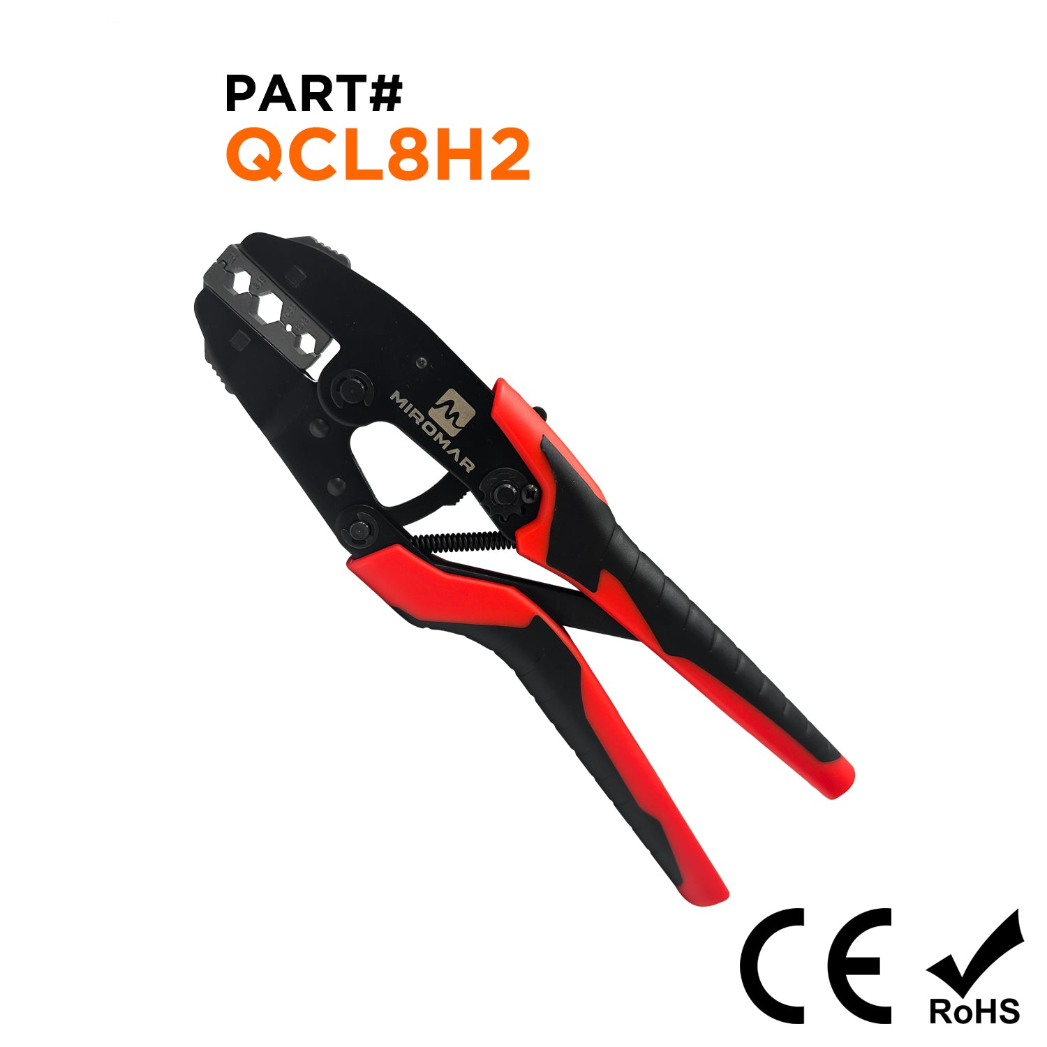 QCL8H2 - XL Quick-Change Tool & Die Set for RG Type Coaxial Cable, 1 Piece