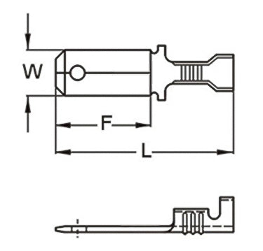 DJ610-2.8X0.5A-10 technical detail 1