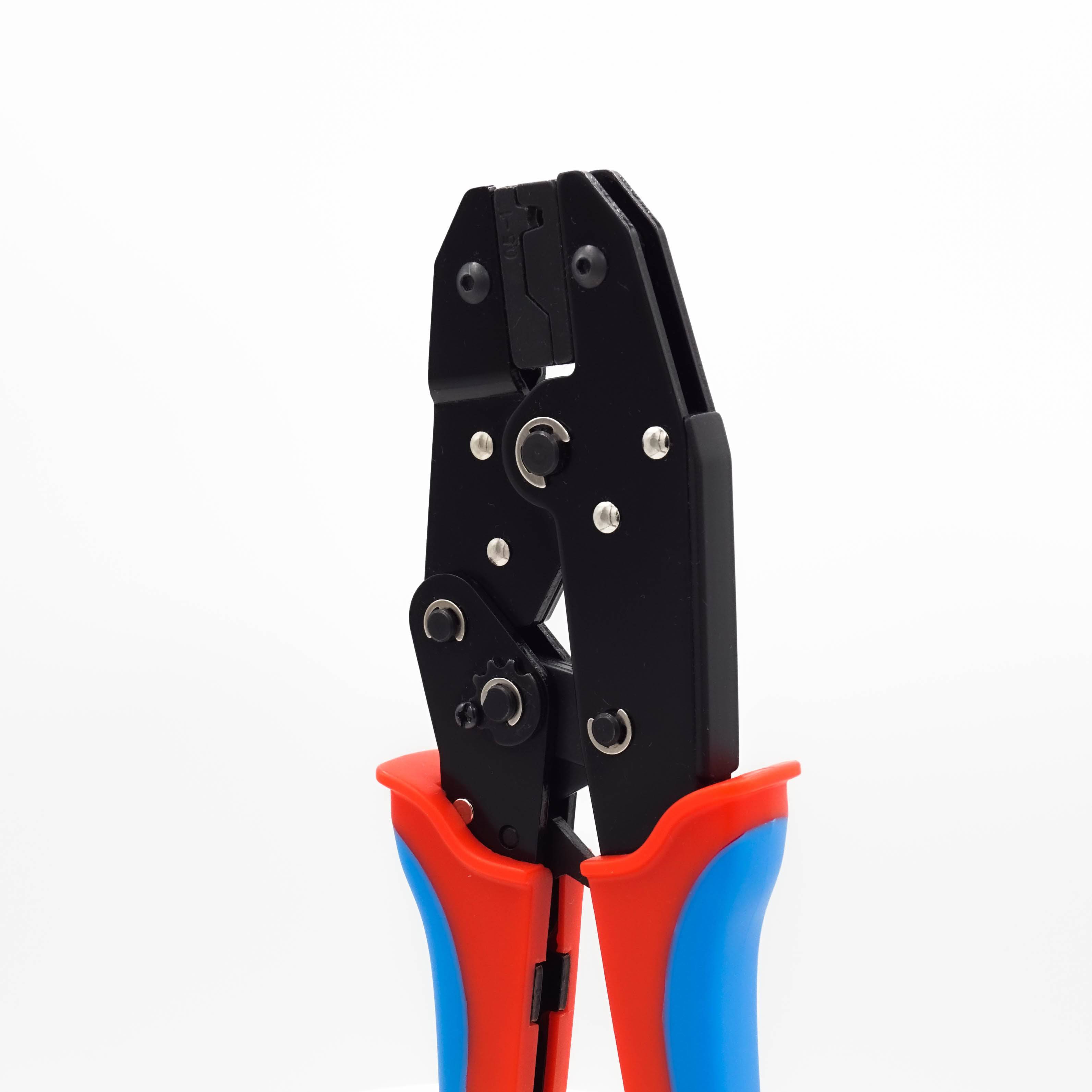 FDT10054 -  22 to 18 AWG Non Insulated Flag Terminal Crimping Tool, Ratcheting, 1 Piece