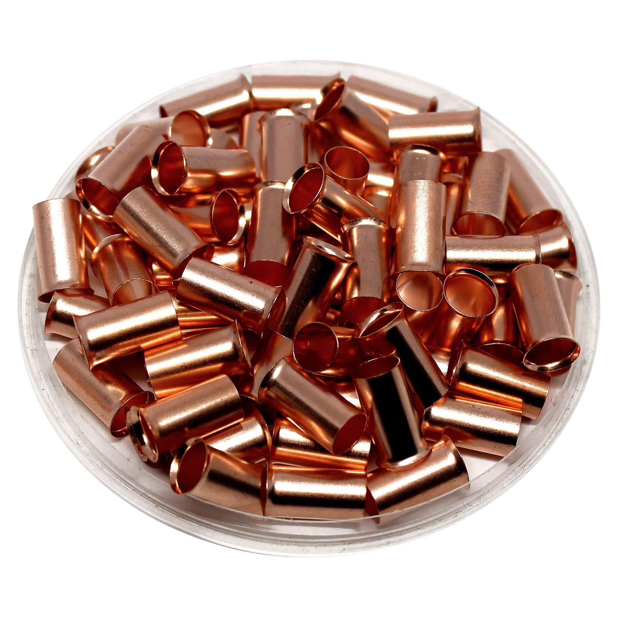 NT160012 - 6 AWG Non Insulated Ferrules, High Temperature, 12mm Pin, 250 Pieces