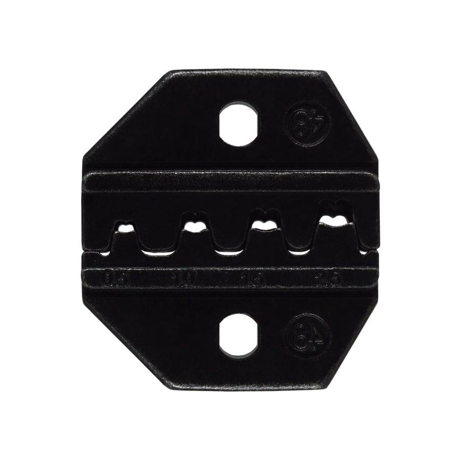 FDT10043D - 24 a 14 AWG Open Barrel Conectores Crimping Matriz Juego, Faston B-Type, 1 pieza