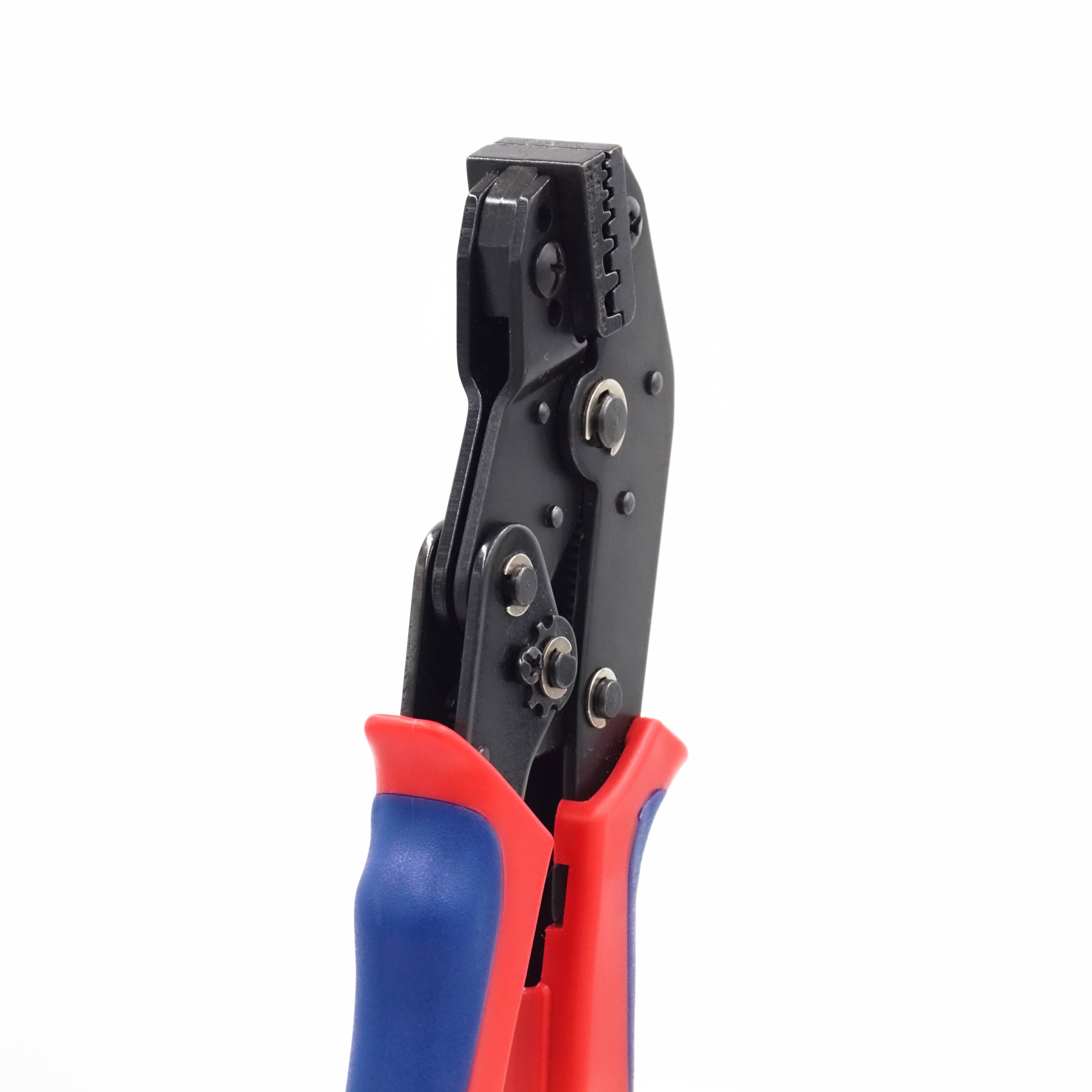FD2410N-20 - 24 a 10 AWG Herramienta de crimpado para punteras, Side Load, XL Longitud Crimp, Trapezoidal Perfil, 1 pieza