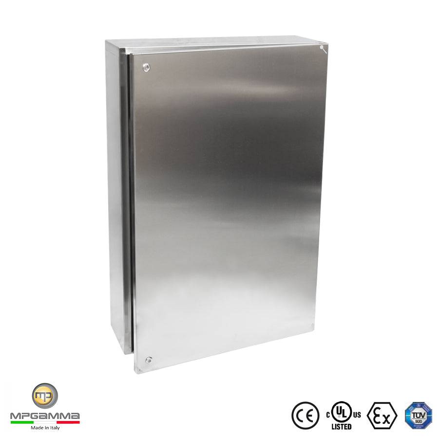 MPGamma CPN8012030 Solid Door Cabinet, Size: 32"x 48" x 12", 304 Stainless Steel, UL Listed
