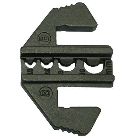 QCD4D - 22 to 8 AWG Non Insulated Terminals Quick Change Crimping Die Set, 1 Piece