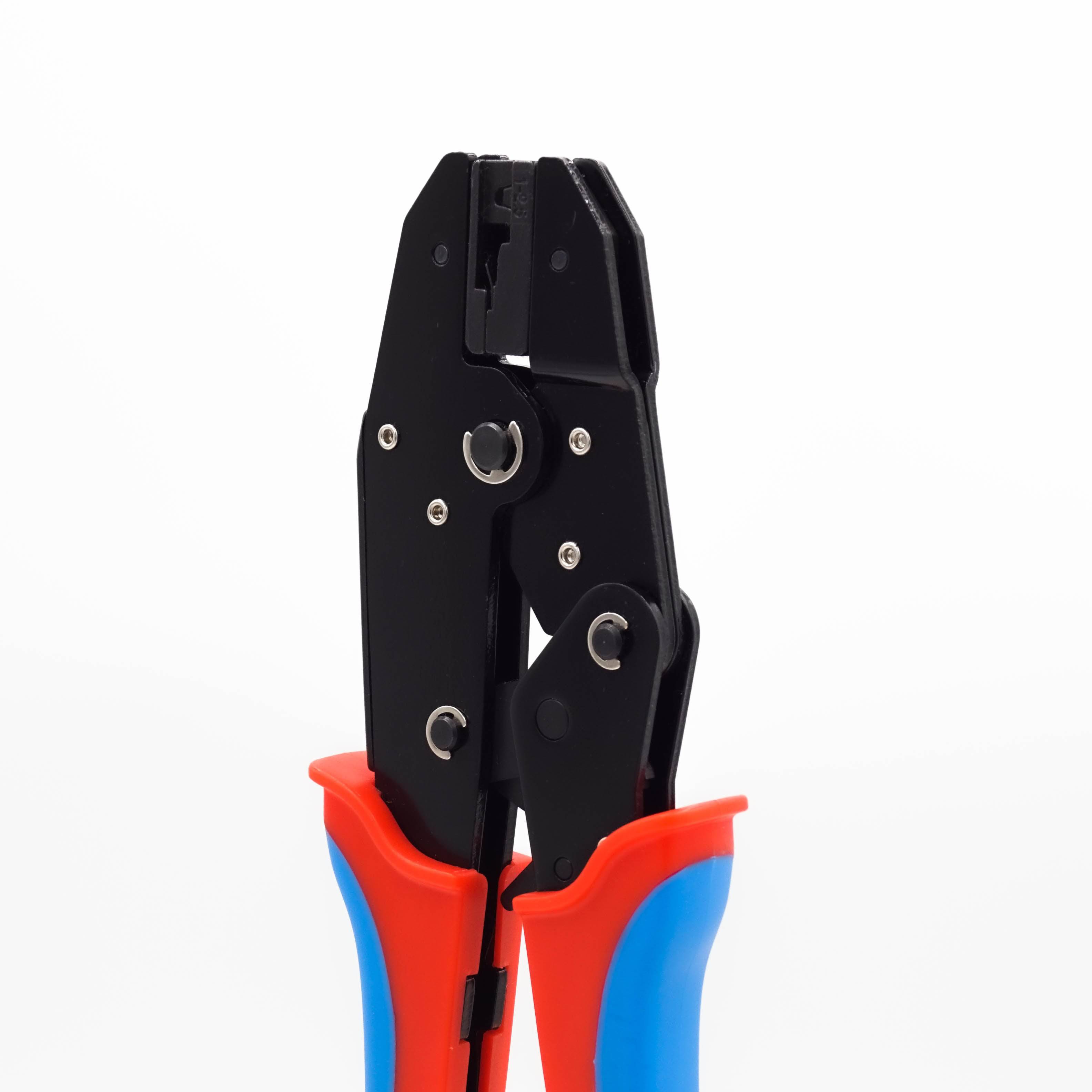 FDT10055 - 18 to 14 AWG Non Insulated Flag Terminal Crimping Tool, Ratcheting, 1 Piece