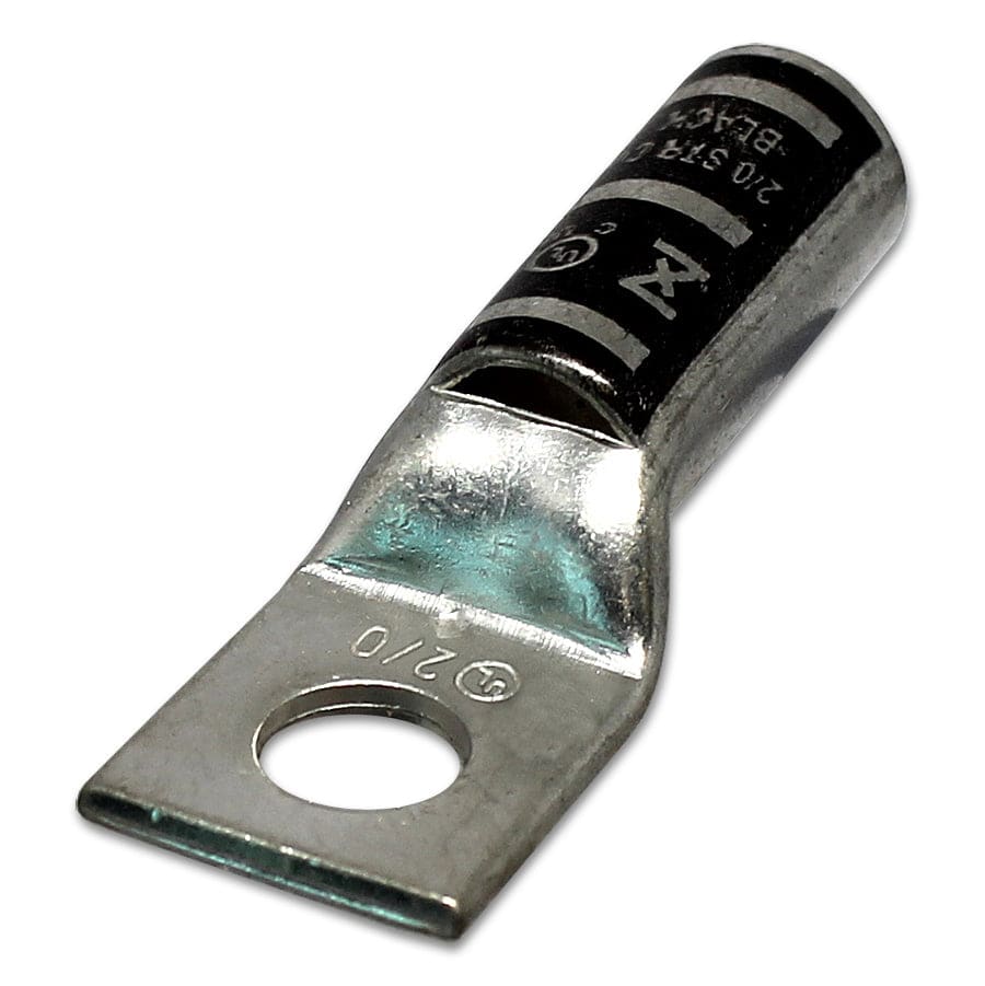 LB20516 - 2/0 AWG Long Compression Lug - 5/16" Stud Size