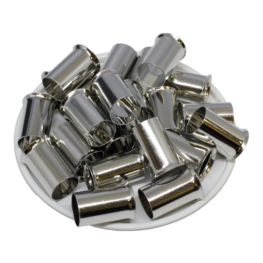 N500018 - 1 AWG Sin aislamiento Punteras, 18mm Pin, UL Recognized, 50 piezas