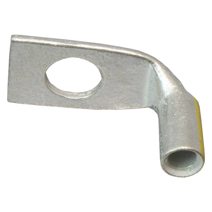 SBF10516S - 90 Degree Short Barrel Compression Lug - 10 AWG - 5/16" Stud, 1 Piece
