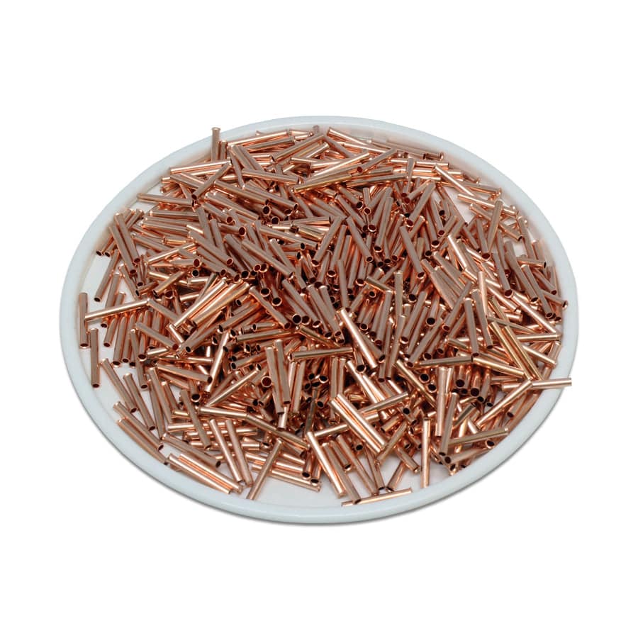 NT05010 - 22 AWG Sin aislamiento Ferrules, De alta temperatura, 10mm Pin, 1000 piezas