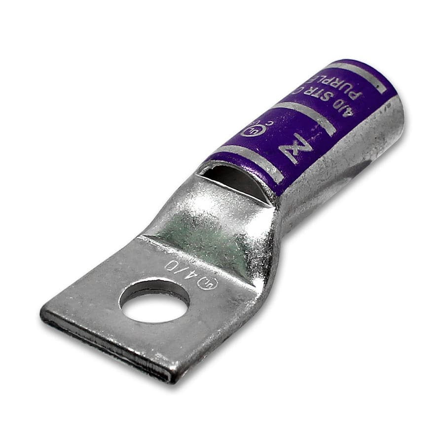 LB40516 - 4/0 AWG Long Terminal de compresión - 5/16" Tamaño del orificio