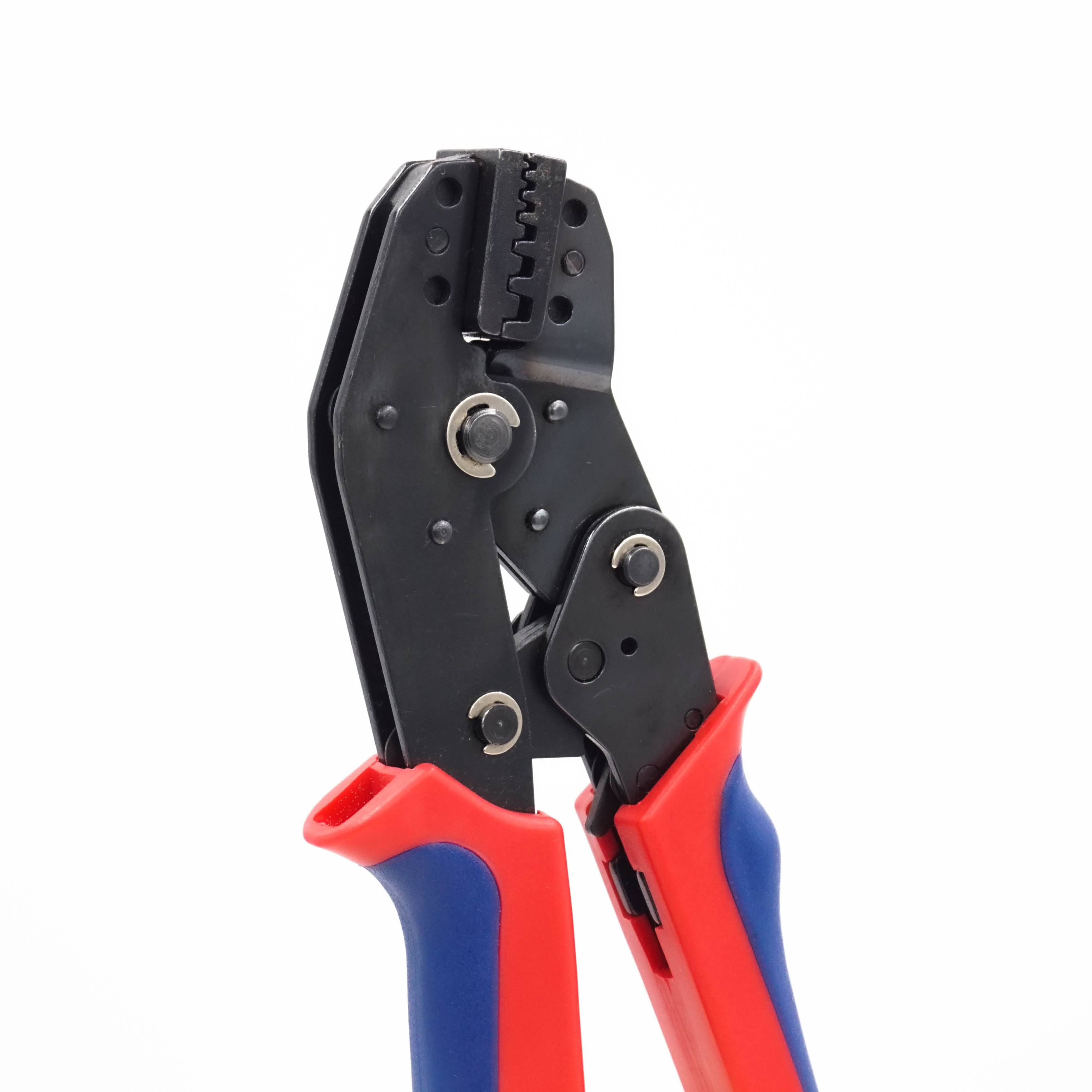 FD2410N-20 - 24 a 10 AWG Herramienta de crimpado para punteras, Side Load, XL Longitud Crimp, Trapezoidal Perfil, 1 pieza