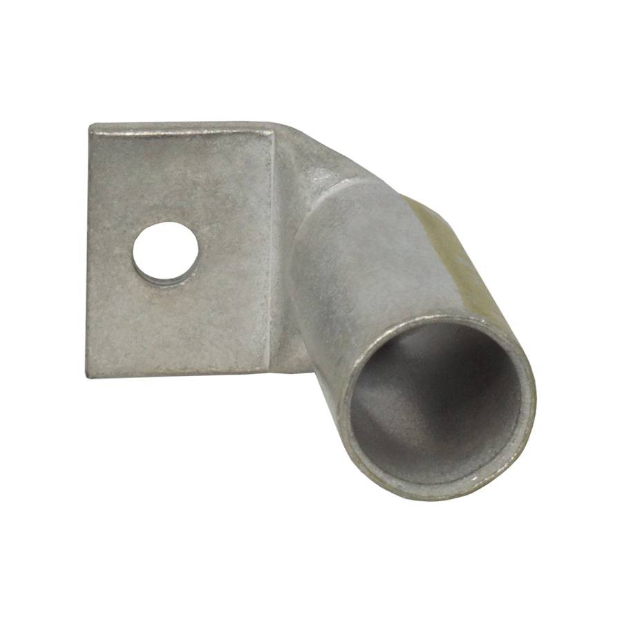LBF25014 - 90 Degree Barril largo Terminal de compresión - 250MCM - 1/4" Orificio, 1 pieza