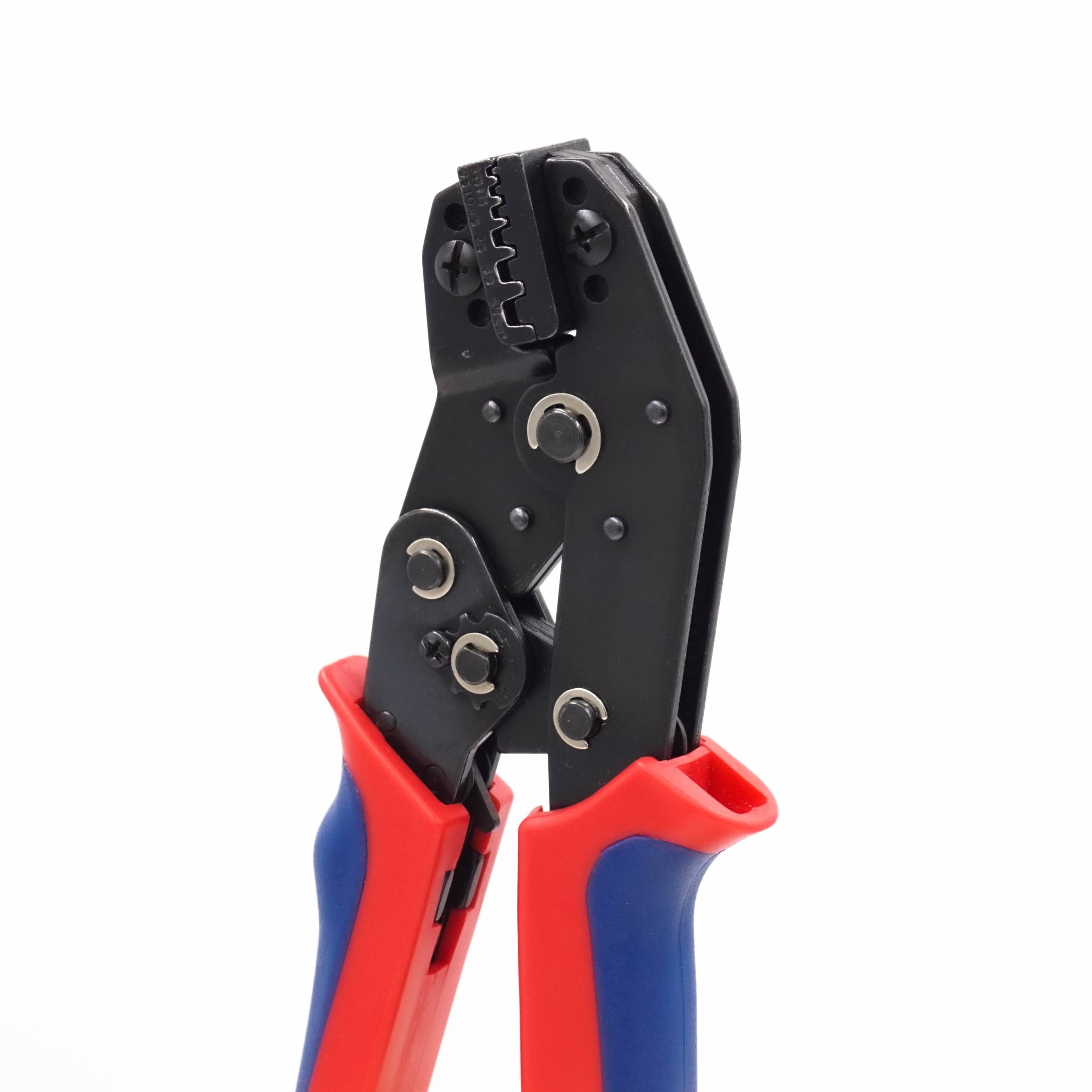 FD2410N-20 - 24 a 10 AWG Herramienta de crimpado para punteras, Side Load, XL Longitud Crimp, Trapezoidal Perfil, 1 pieza