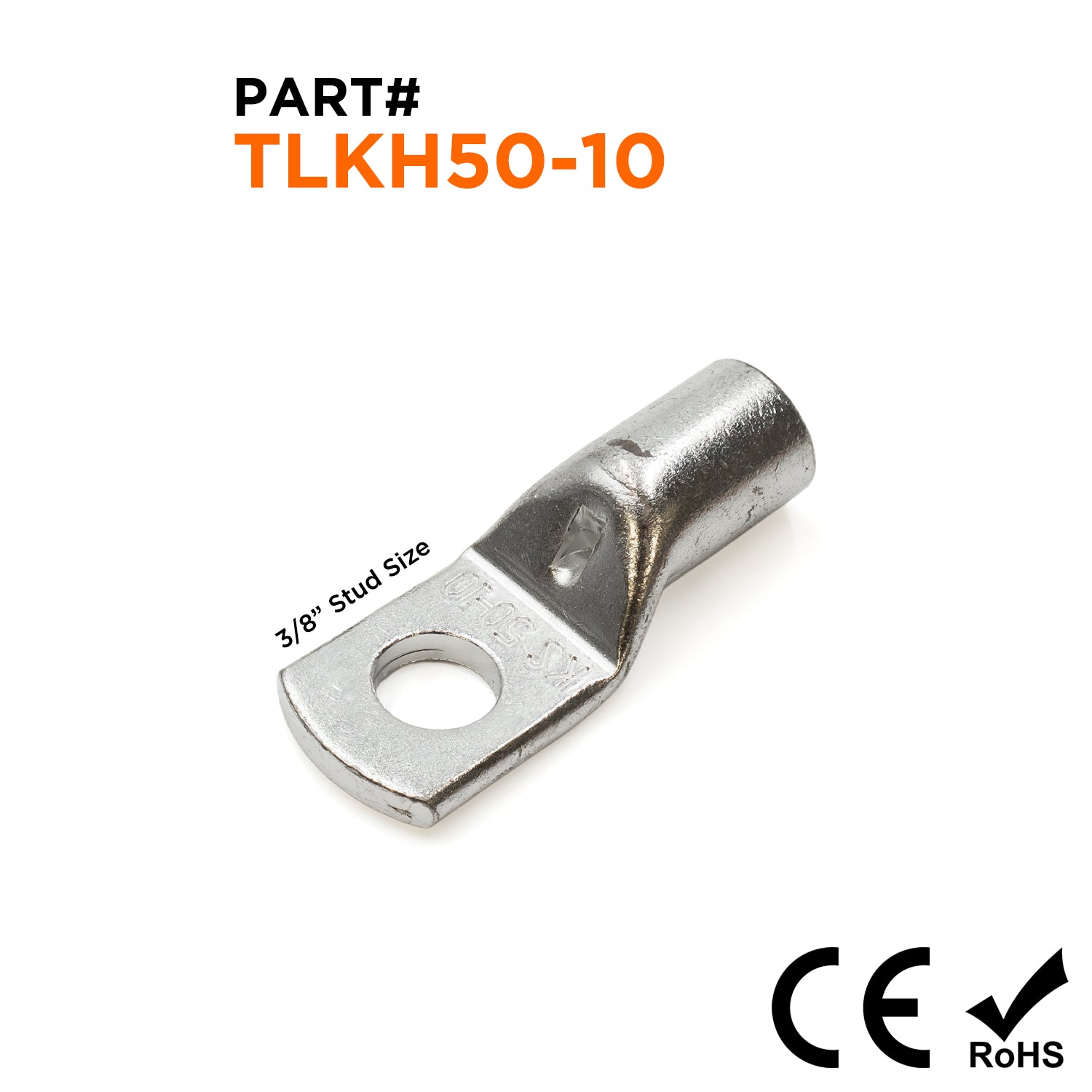 TLKH50-10 - Compression Lugs TLKH Series - 1/0AWG, 25 Pieces