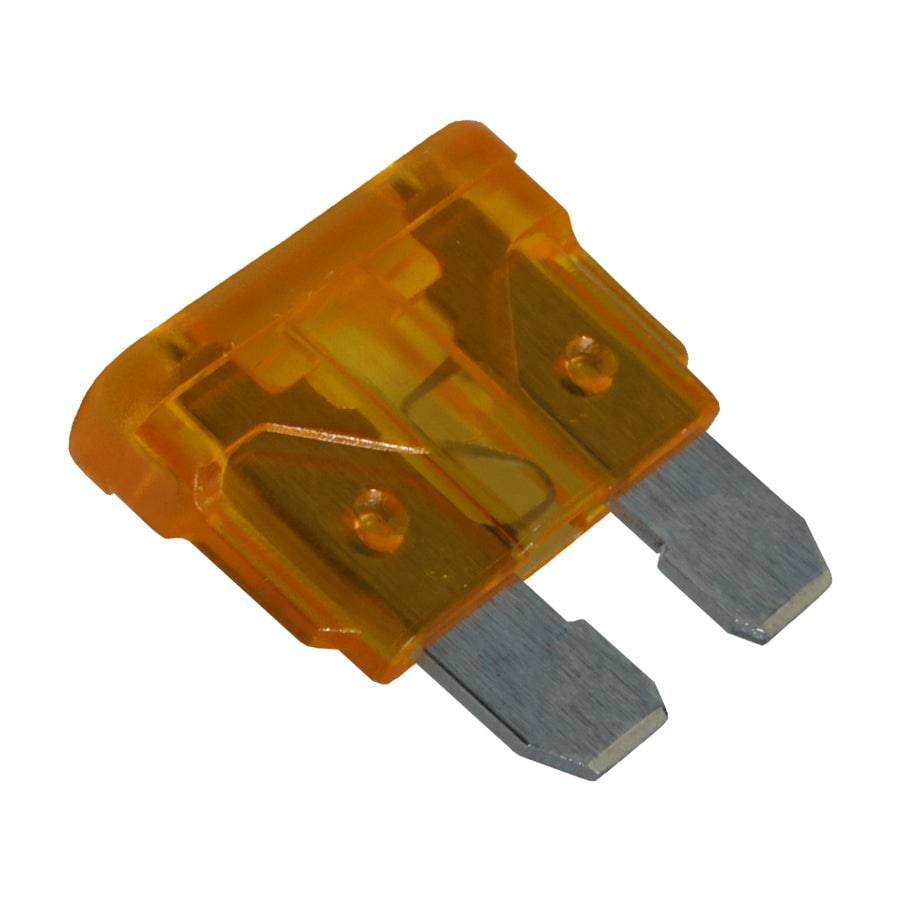 FATC-5A-TAN - 5 AMP Automotive Blade Fuses, Marine Blade Fuses, Tan, 10 piezas
