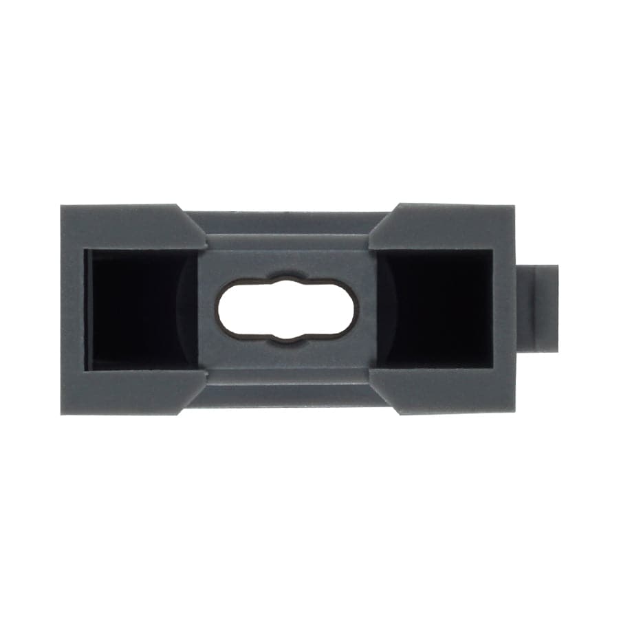 PPC-25 - 1" Pipe Clamp Clamp, U Shape, Polyethylene Material, Screw Mount, 10 Pieces