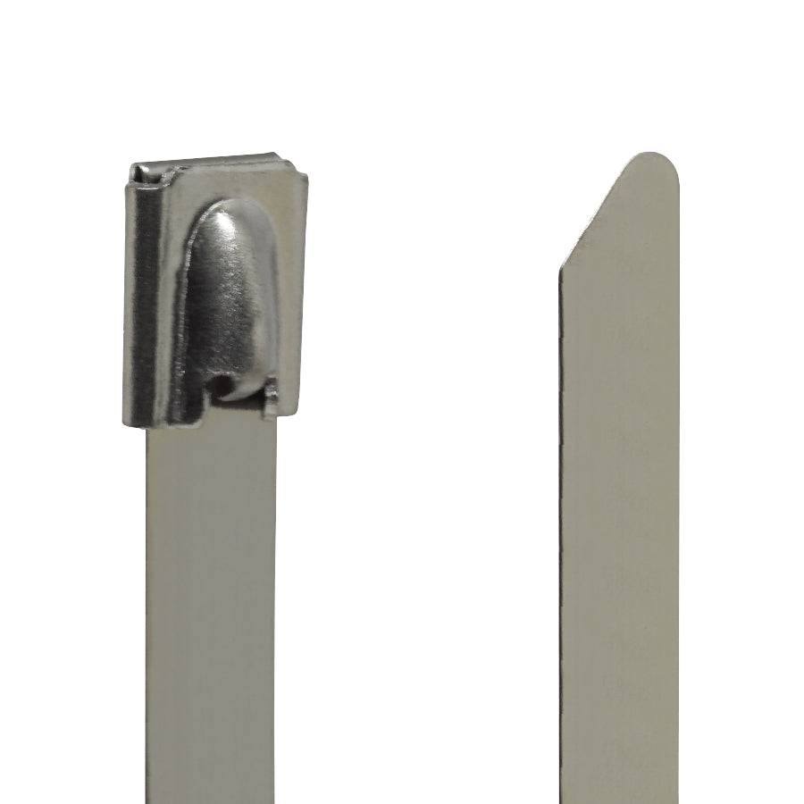BTC79600 - 24" Heavy Duty Stainless Steel Cable Ties, 330lb Tensile Strength, 304 Grade, 25-Pack