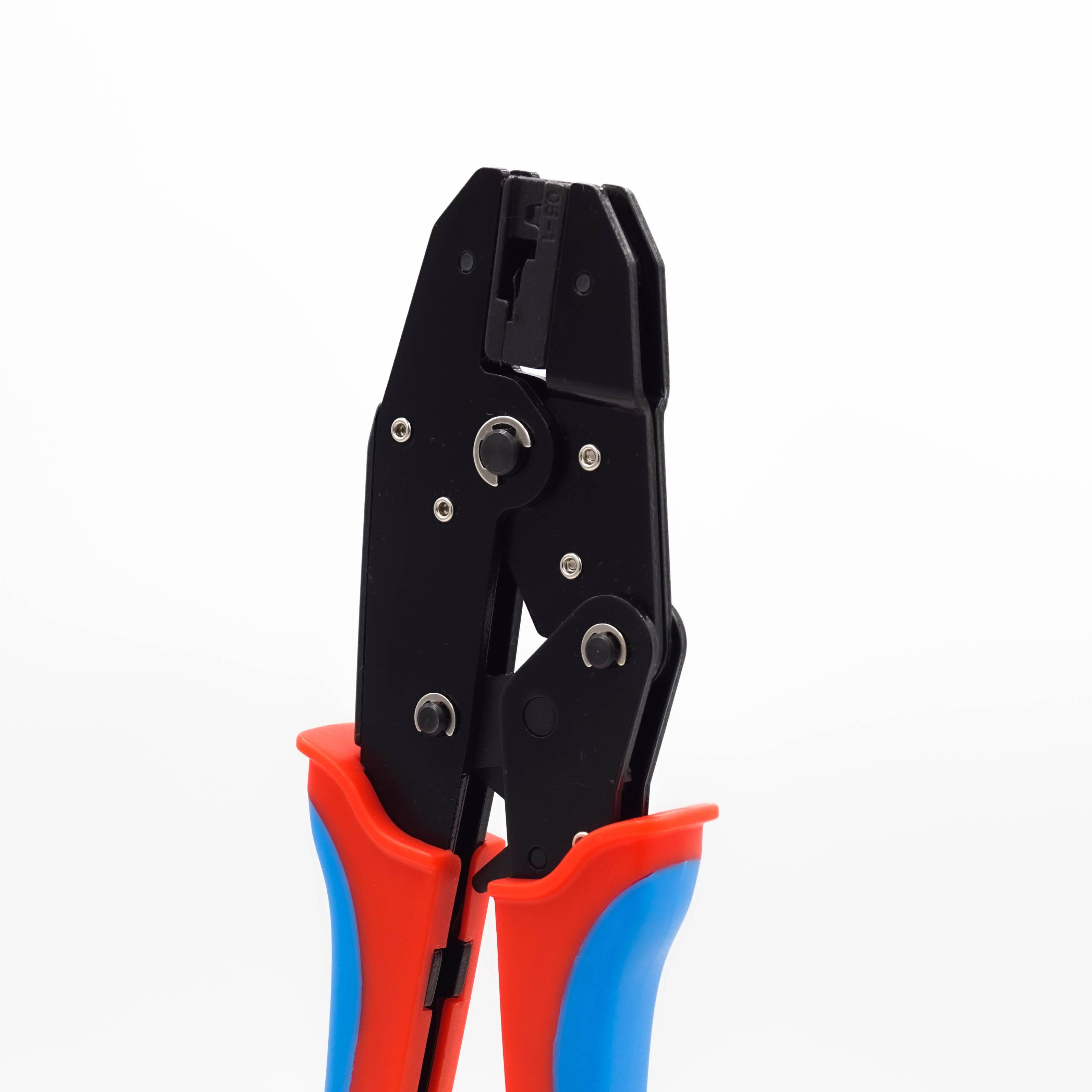 FDT10054 -  22 to 18 AWG Non Insulated Flag Terminal Crimping Tool, Ratcheting, 1 Piece