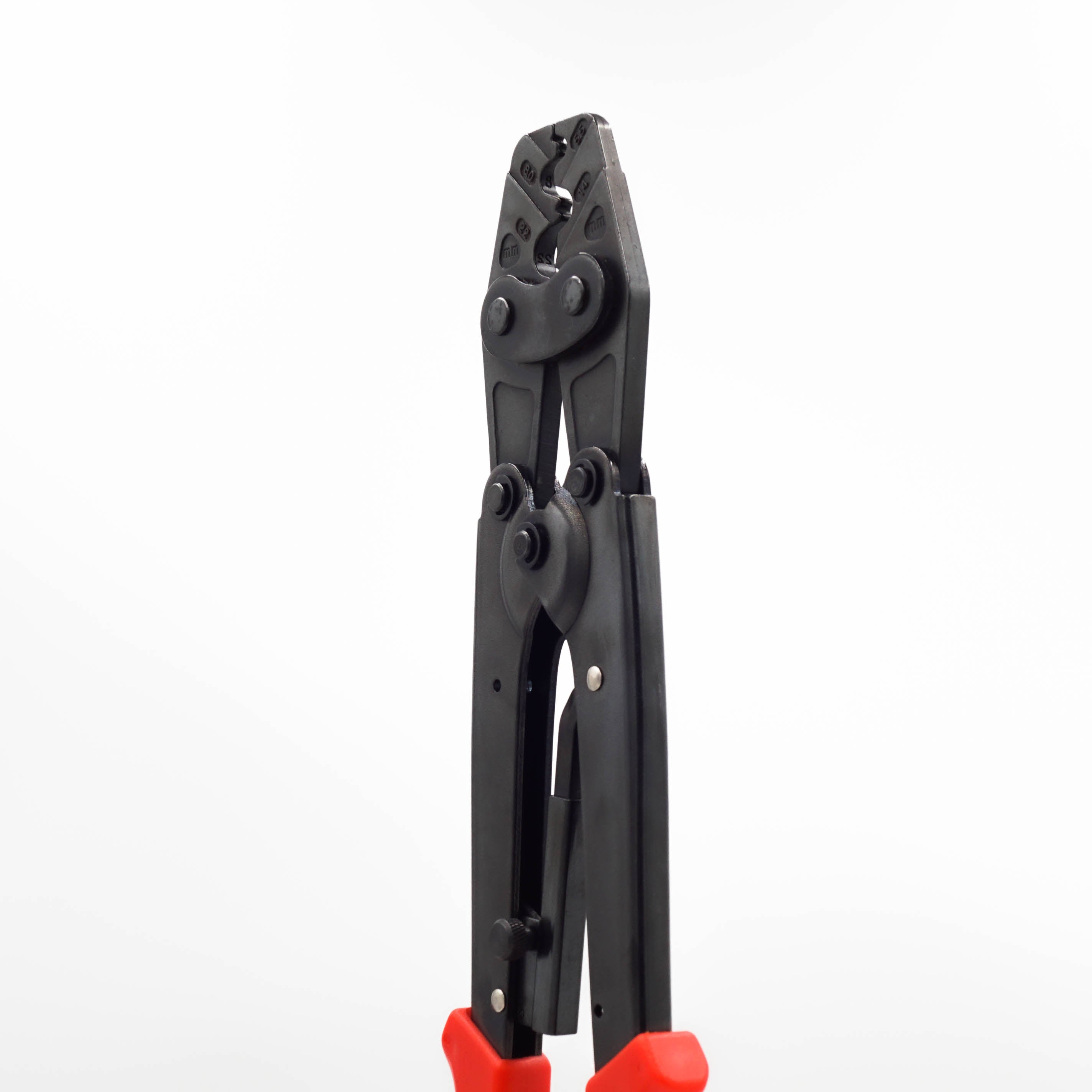 LY-2045E - UL Approved De cobre Lug y Sin aislamiento Terminal Herramienta de crimpado - 12-04 AWG
