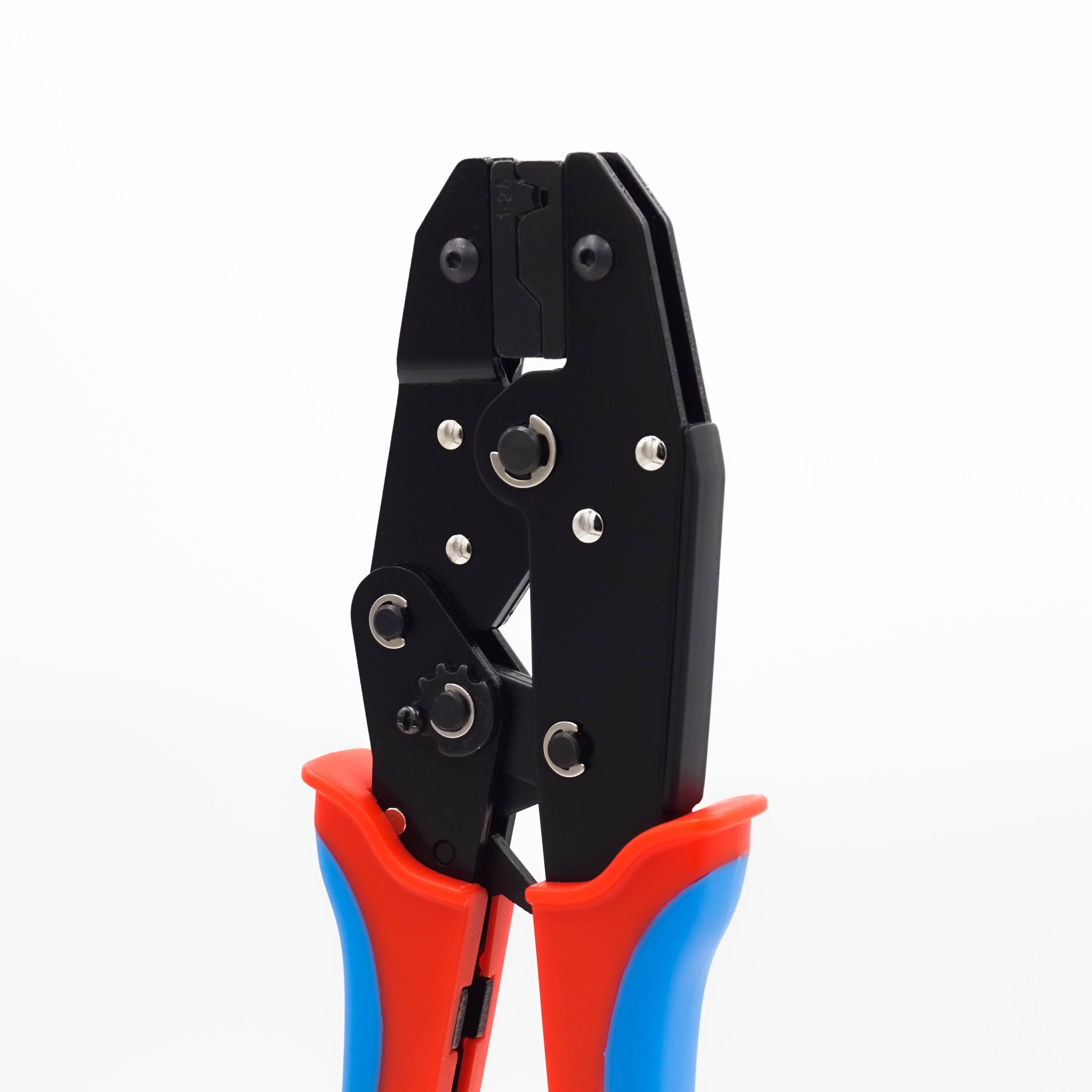 FDT10055 - 18 to 14 AWG Non Insulated Flag Terminal Crimping Tool, Ratcheting, 1 Piece