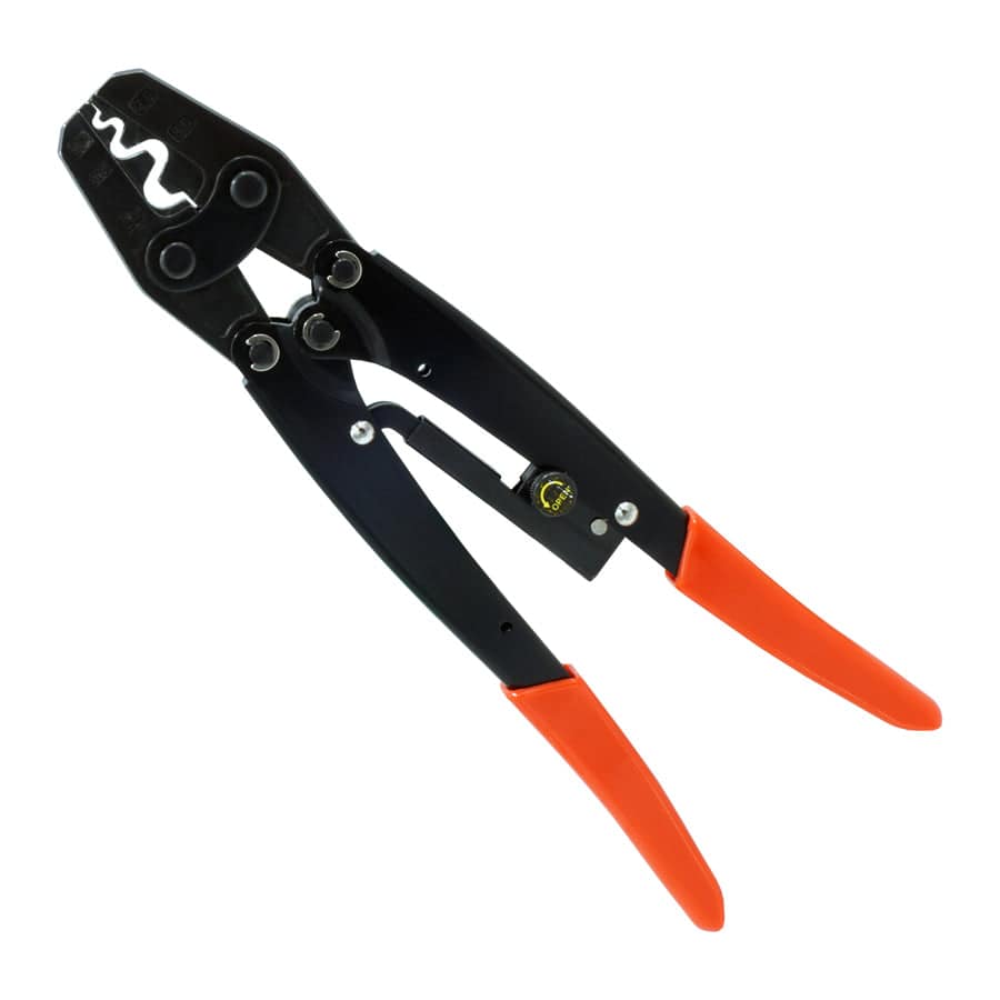FDT1606 - Non Insulated Terminal Crimping Tool - 16-6 AWG - Long Handle