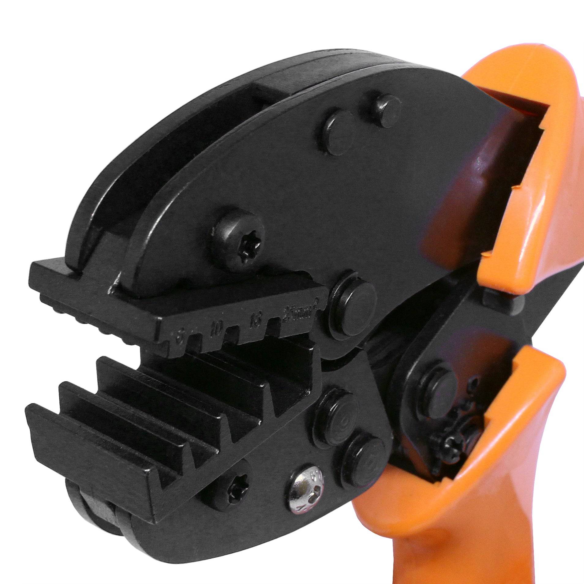FD1004N-22 - 10 to 4 AWG Wire Ferrules Crimping Tool, Wide Crimp, Trapezoidal Crimp - 1 Piece