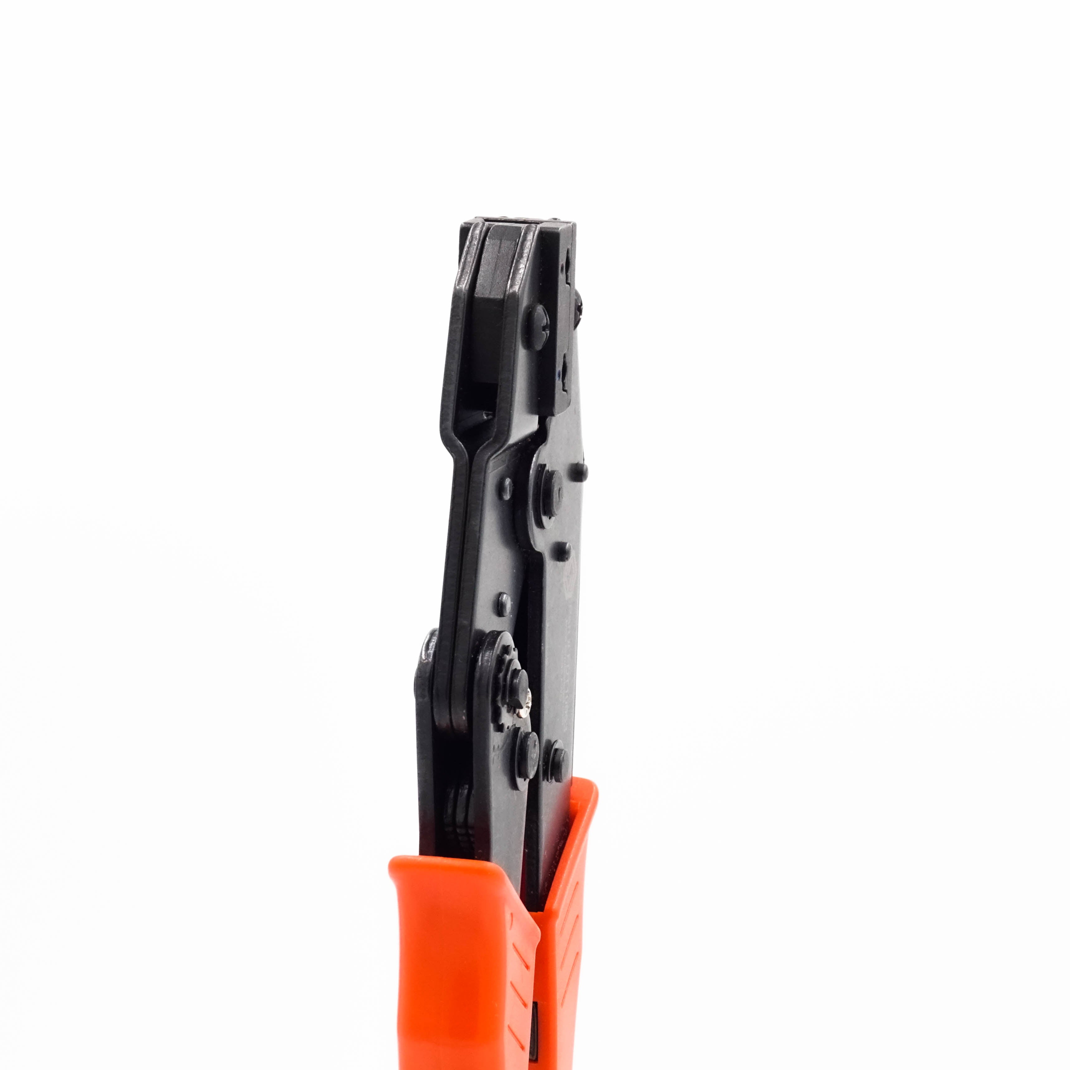FDT10053 - 22 a 14 AWG Insulated Flag Terminal Herramienta de crimpado, Ratcheting, 1 pieza