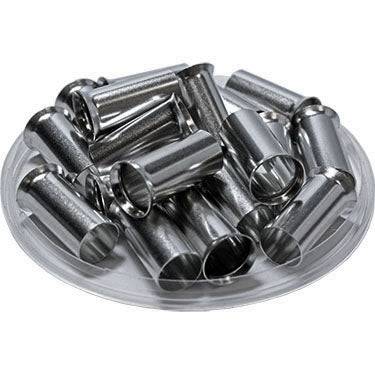 N420020 - 1 AWG (Small Diameter) Sin aislamiento Punteras, 20mm Pin, 50 piezas