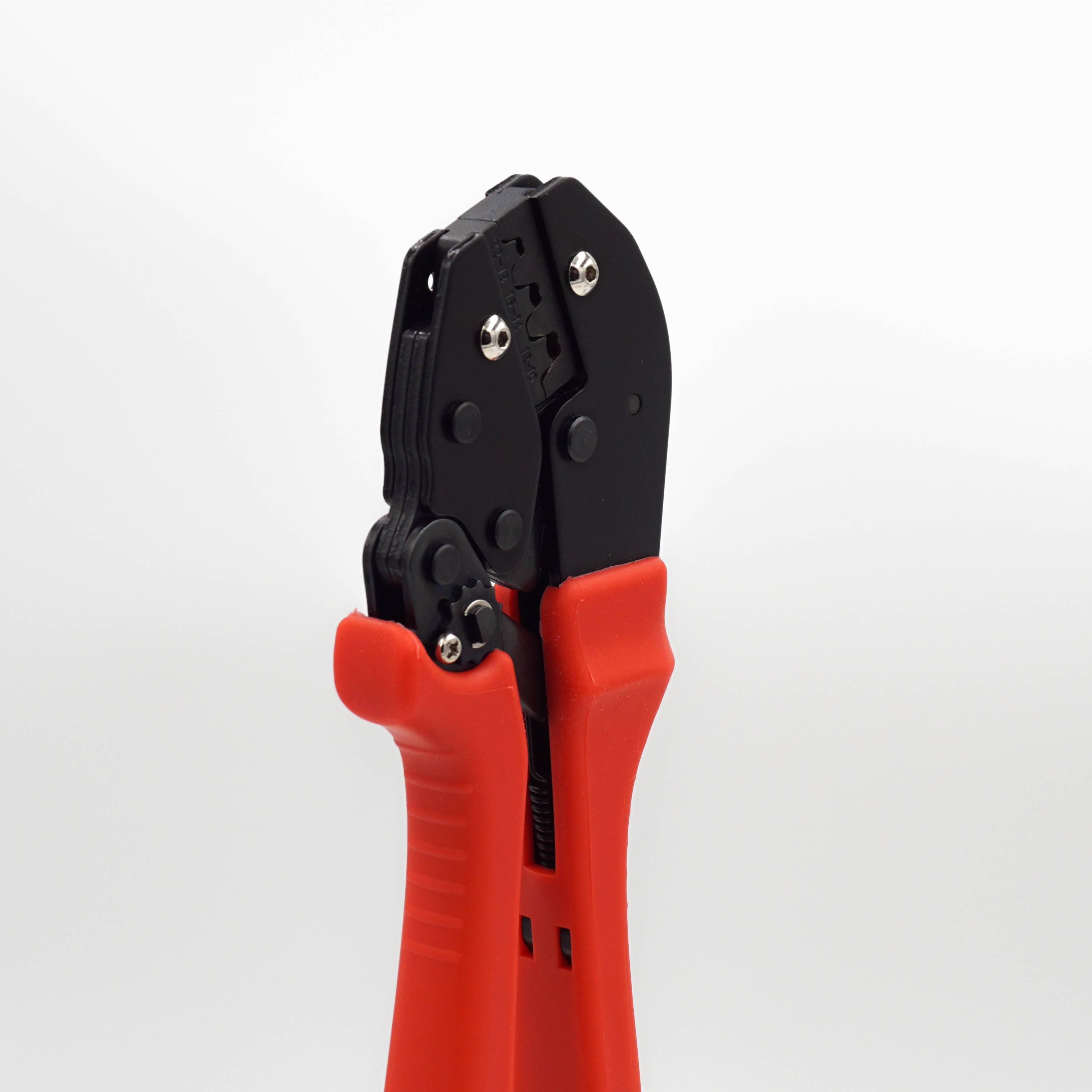 FDT10041 - 22 to 10 AWG Open Barrel Connectors Crimping Tool. Faston B-Type, 1 Piece