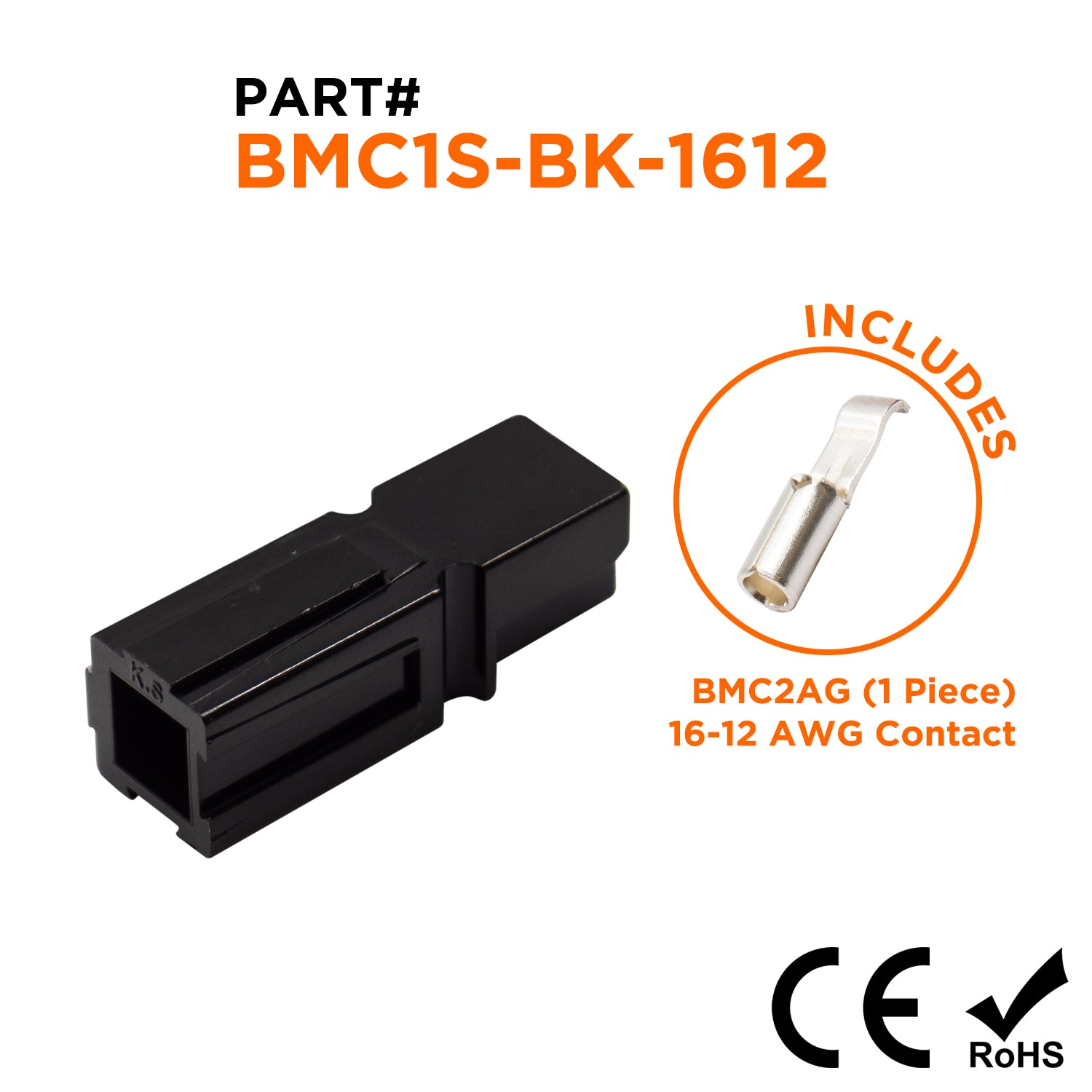 Powerpole Connectors · BMC1S-BK-1612