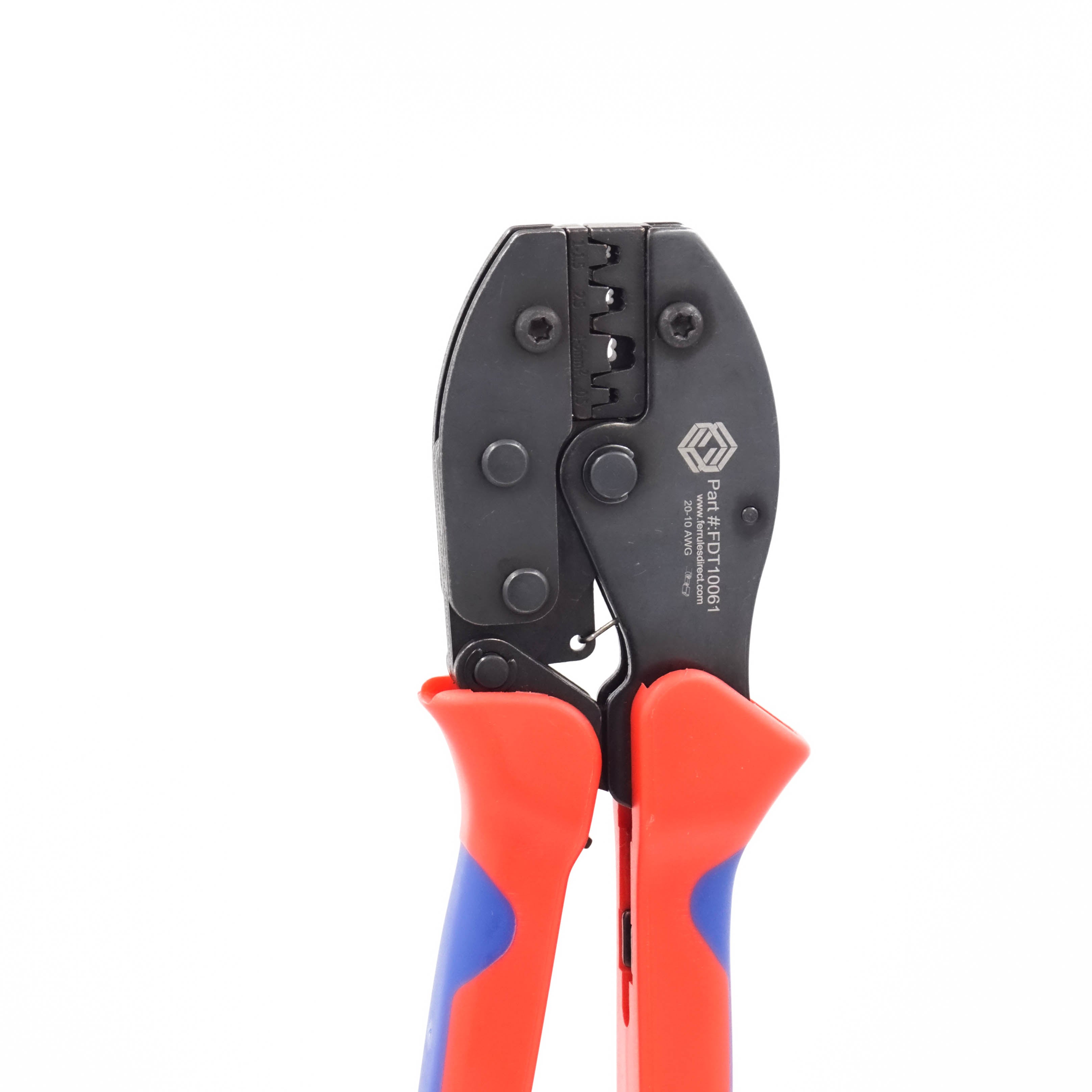 FDT10061 - 22 to 10 AWG Open Barrel Terminals Crimping Tool, 1 Piece