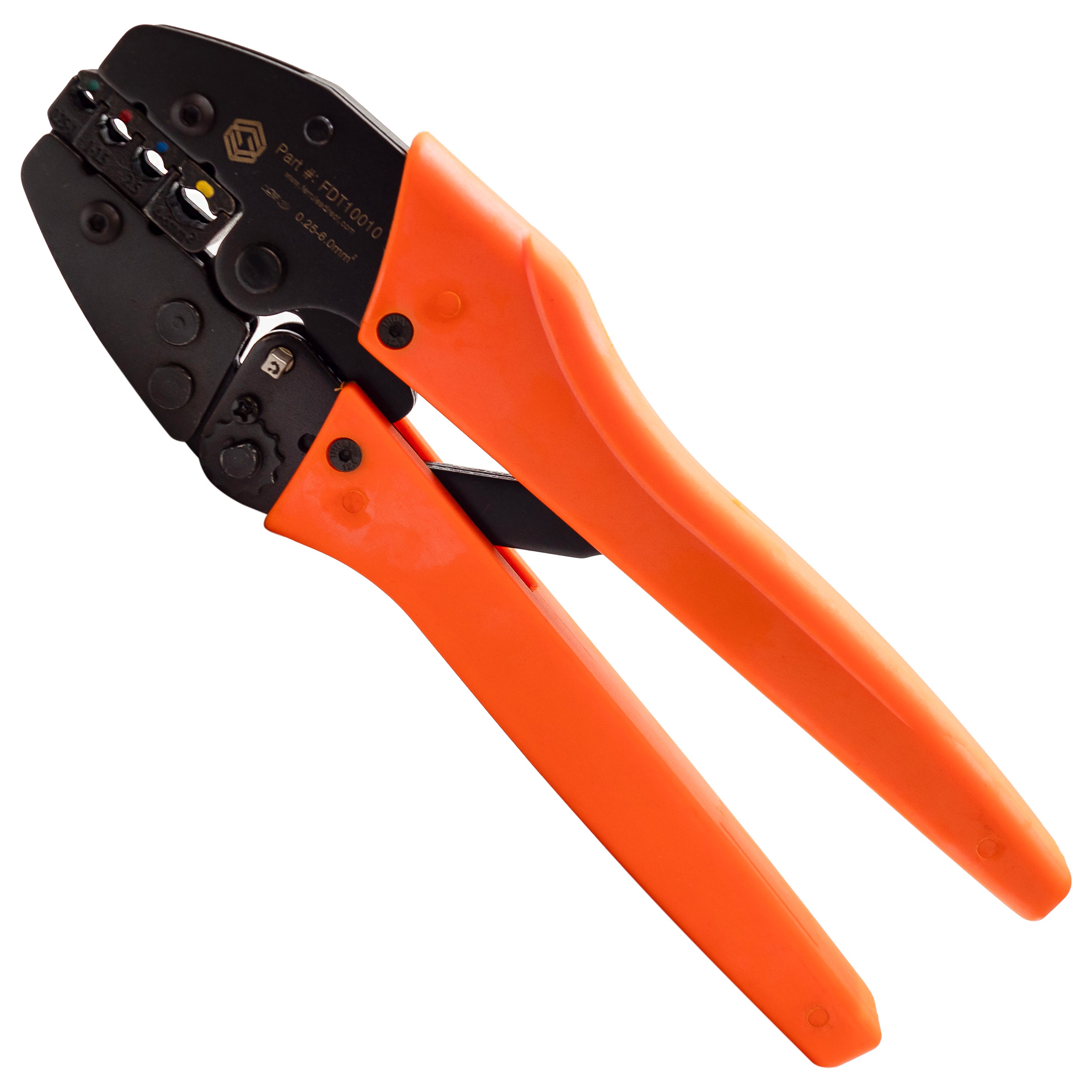 FDT10010 - 26 a 10 AWG Insulated Terminales Herramienta de crimpado, Estándar Type, Ratcheting, 1 pieza
