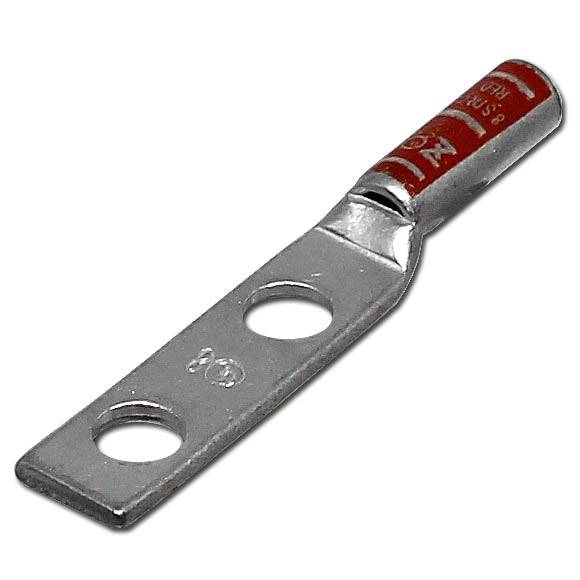LT814B - 8 AWG Terminal de compresión - 1/4" Tamaño del orificio, 1 pieza