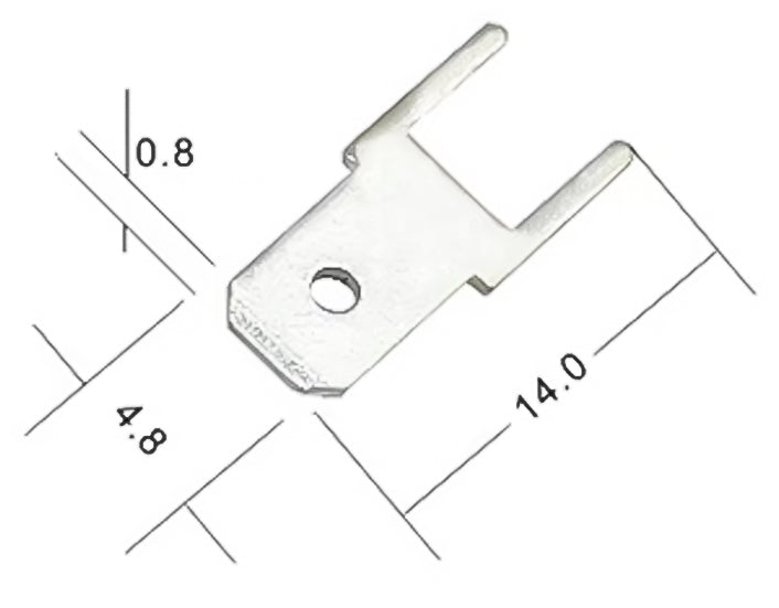 DJ610-4.8-14X0.8-T technical detail 1