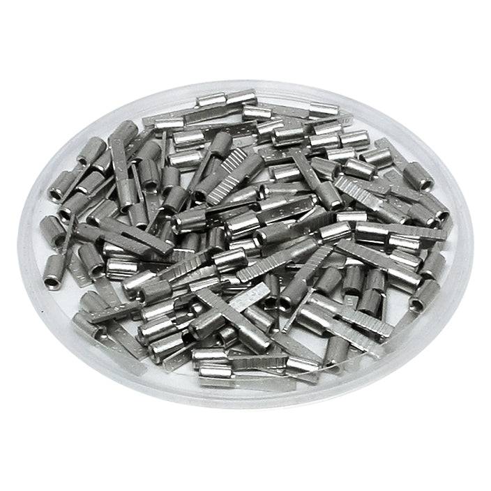 DBNB1-10 - 22 a 16 AWG Sin aislamiento Blade Terminales, 3/8" Blade Longitud x 1/16" Width, 100 piezas