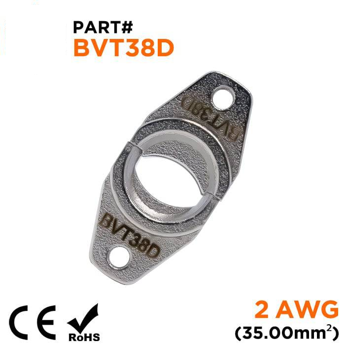 BVT38D - Crimping Die for Insulated Butt & Parallel Connectors - 2 AWG